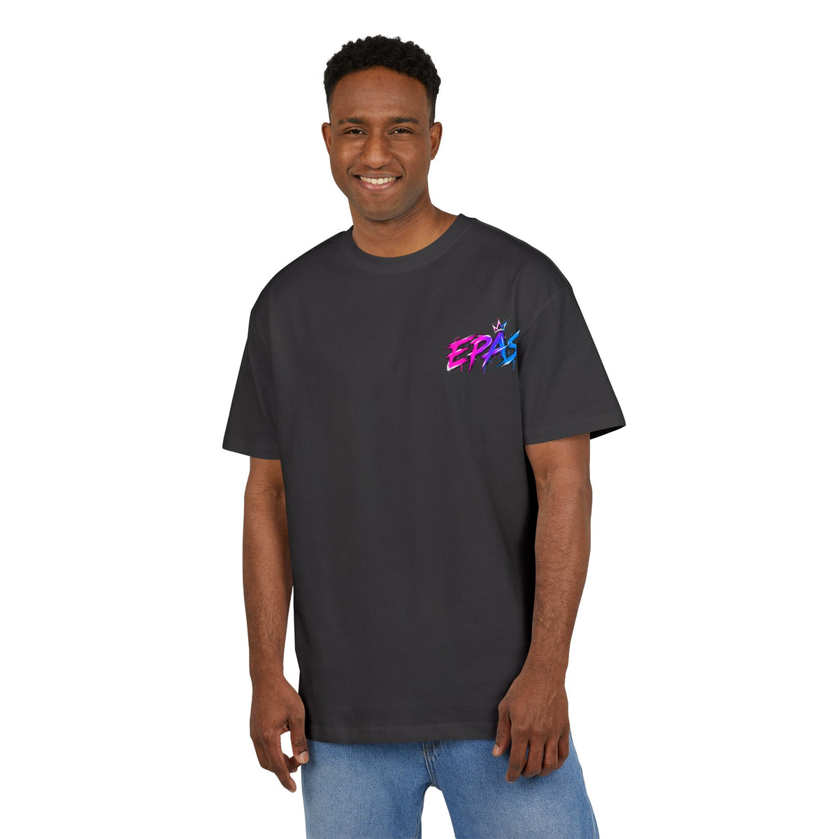 Oversized Tee — Graffiti Teddy Bear Streetwear T‑Shirt