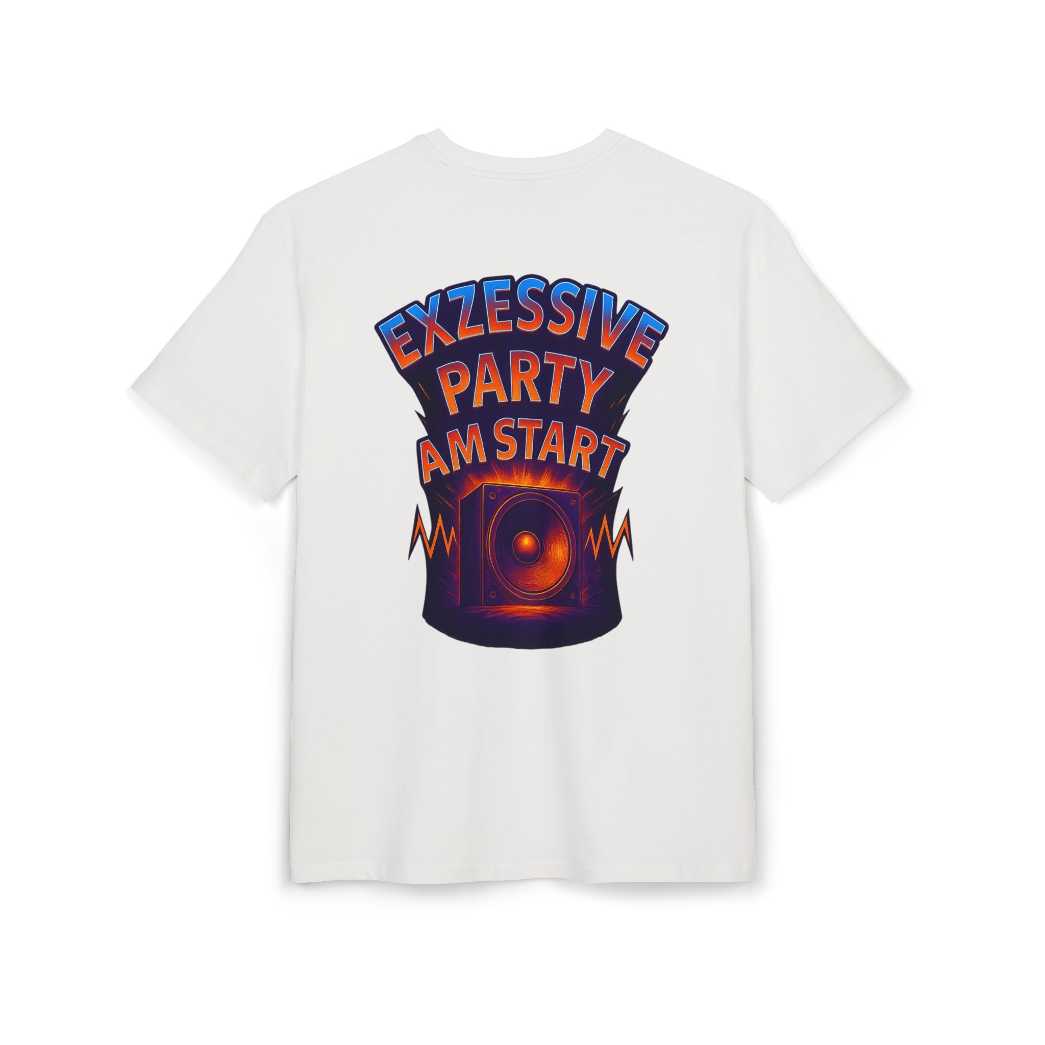 Trendy Rave Oversized Tee - EPAS Ravewear, Party Apparel, Festival Shirt, Unisex Graphic Tee, Dance Event Outfit
