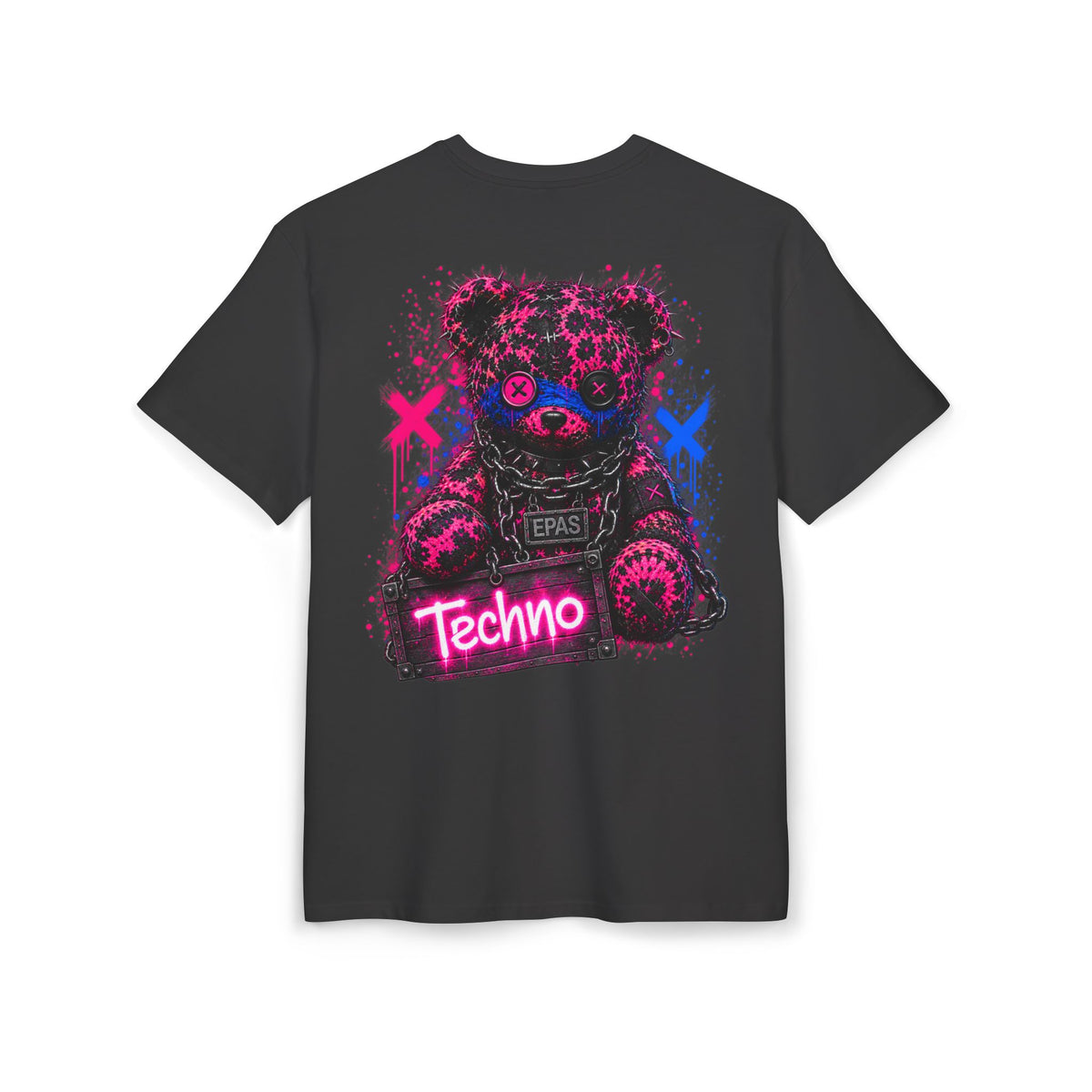 Techno Teddy Oversized Tee