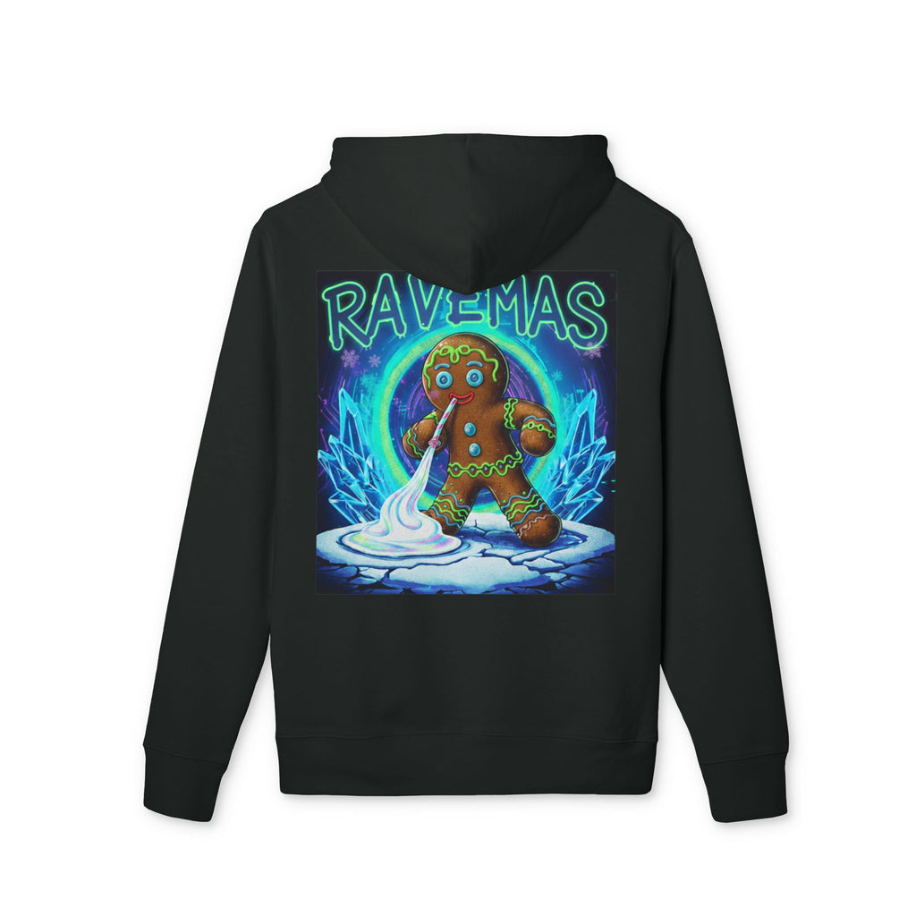 Ravemas Gingerbread Hoodie — Festive Rave Holiday Pullover