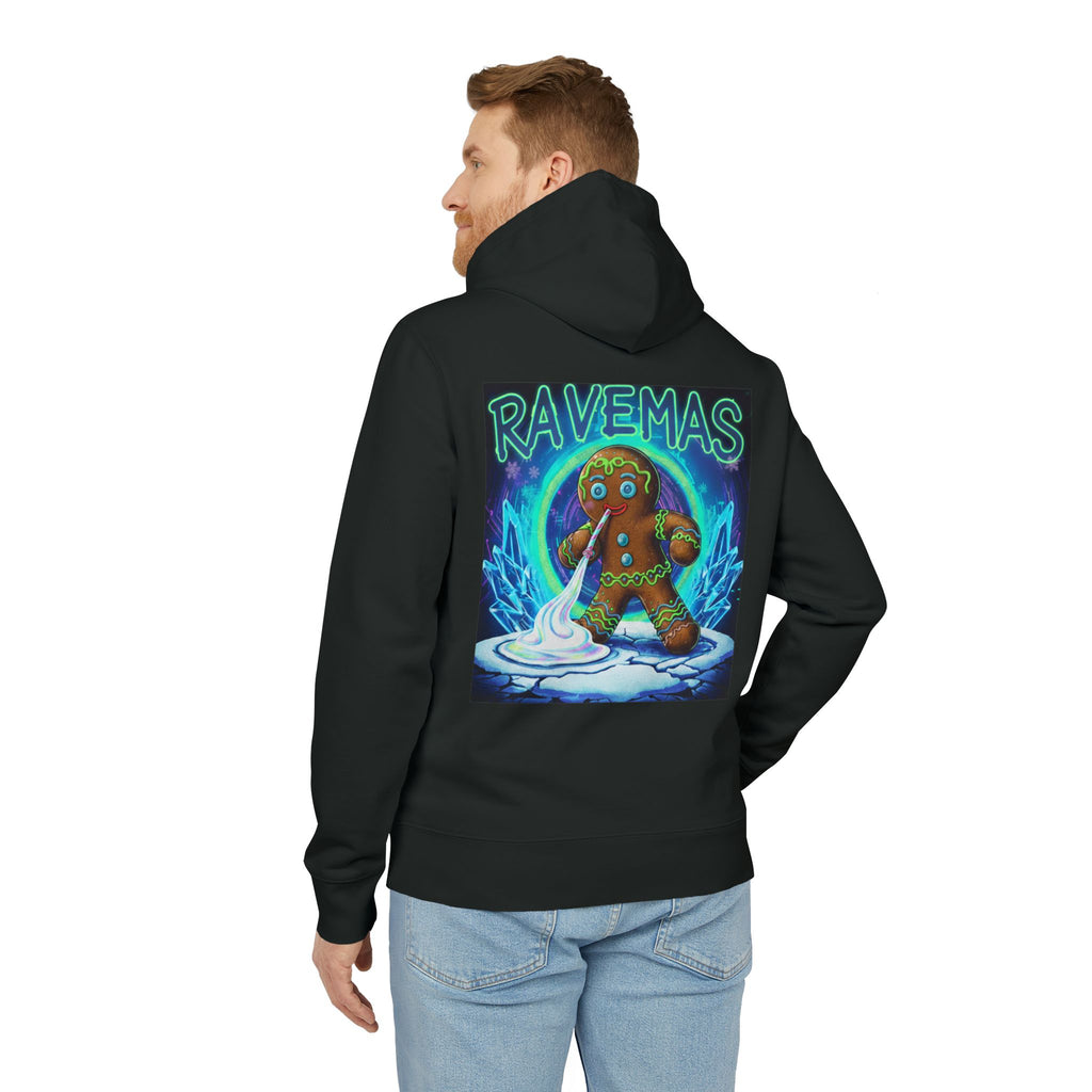 Ravemas Gingerbread Hoodie — Festive Rave Holiday Pullover