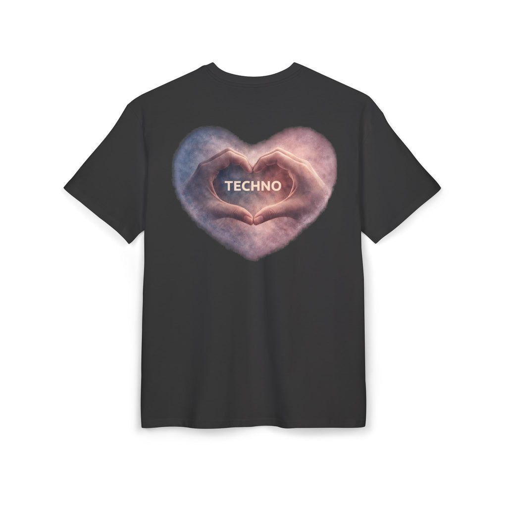 Techno Heart Oversized Tee