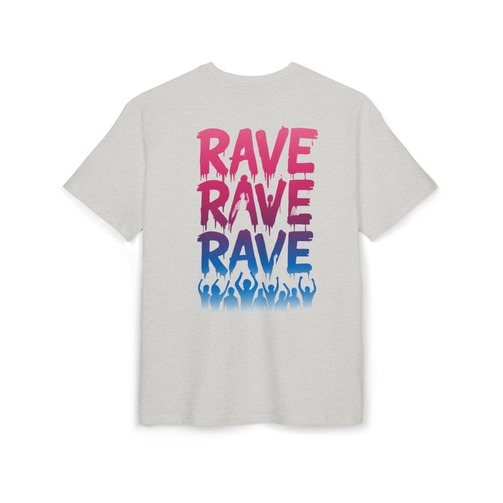 Rave-Inspired Oversize Tee - EPAS Collection, Music Festival Shirt, Unisex Graphic Tee, Streetwear, Party Attire, Rave Wear
