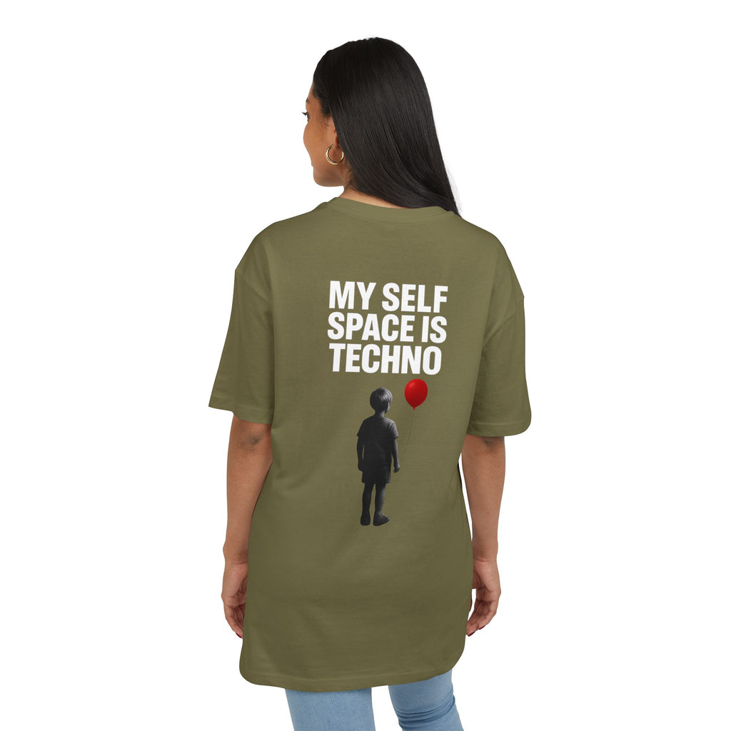 Unisex Techno Rave Tee | Oversized Shirt for Festival Vibes, Streetwear, Gift for Music Lovers, Casual Summer Top, Unique Artwear