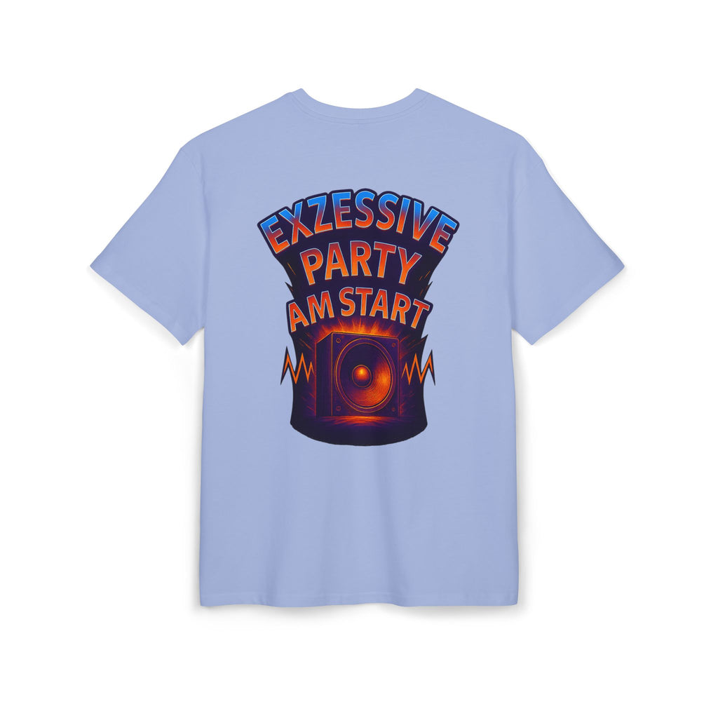 Trendy Rave Oversized Tee - EPAS Ravewear, Party Apparel, Festival Shirt, Unisex Graphic Tee, Dance Event Outfit