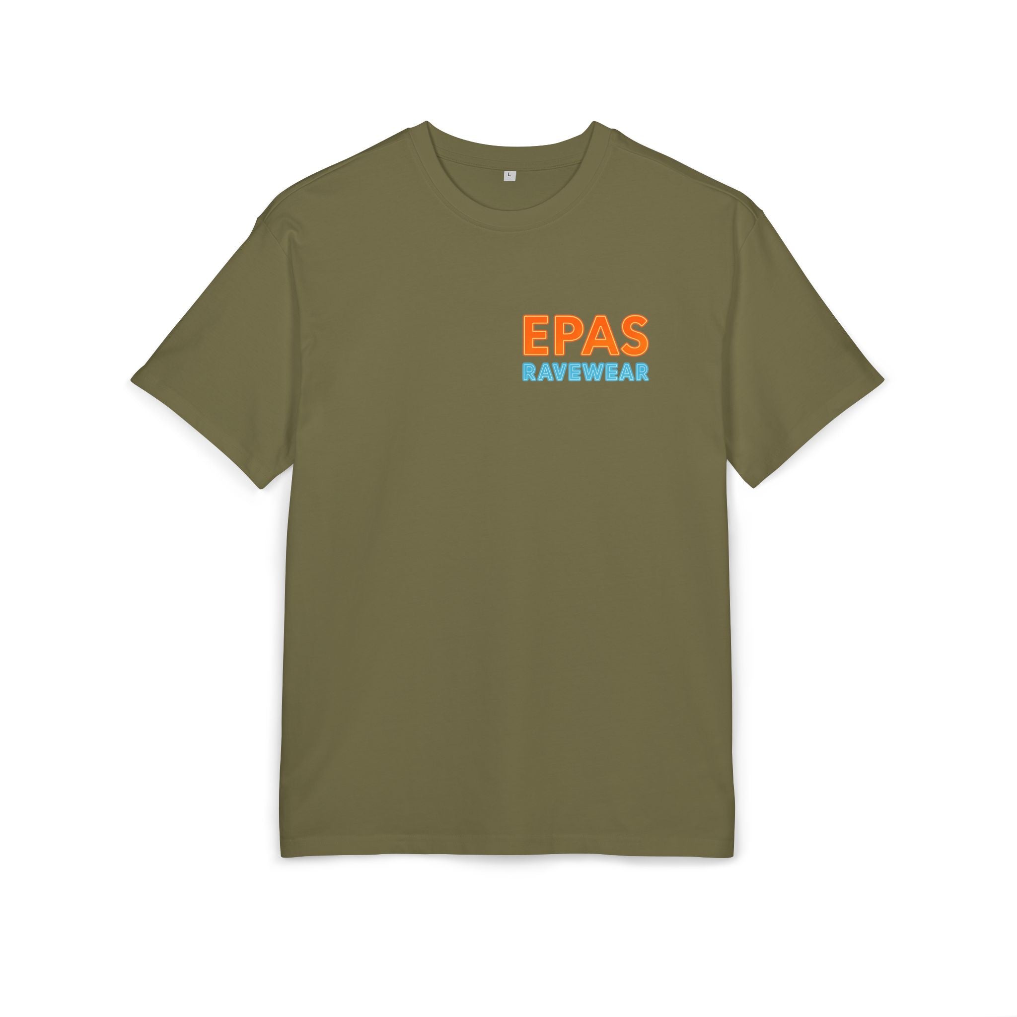 EPAS Ravewear Unisex Heavy Oversize Tee - Bass Statt Small Talk, Streetwear, Festival Fashion, Comfortable Tee, Music Lover Gift