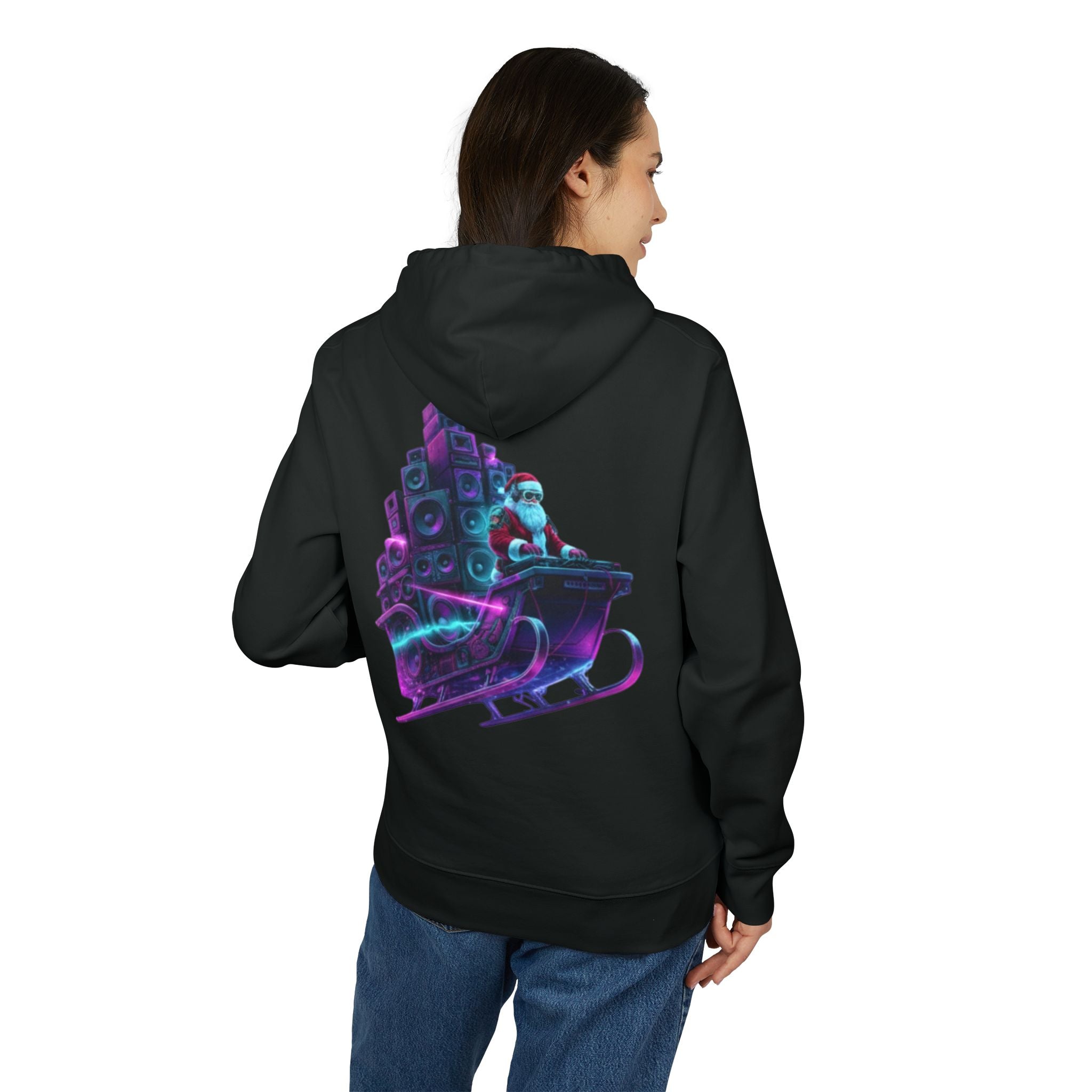 Hoodie - EPAS Neon DJ Sled Graphic Pullover