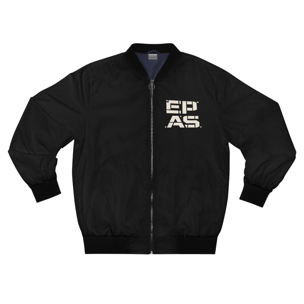 EPAS Crew Bomber Jacket — Neon Skull Streetwear AOP