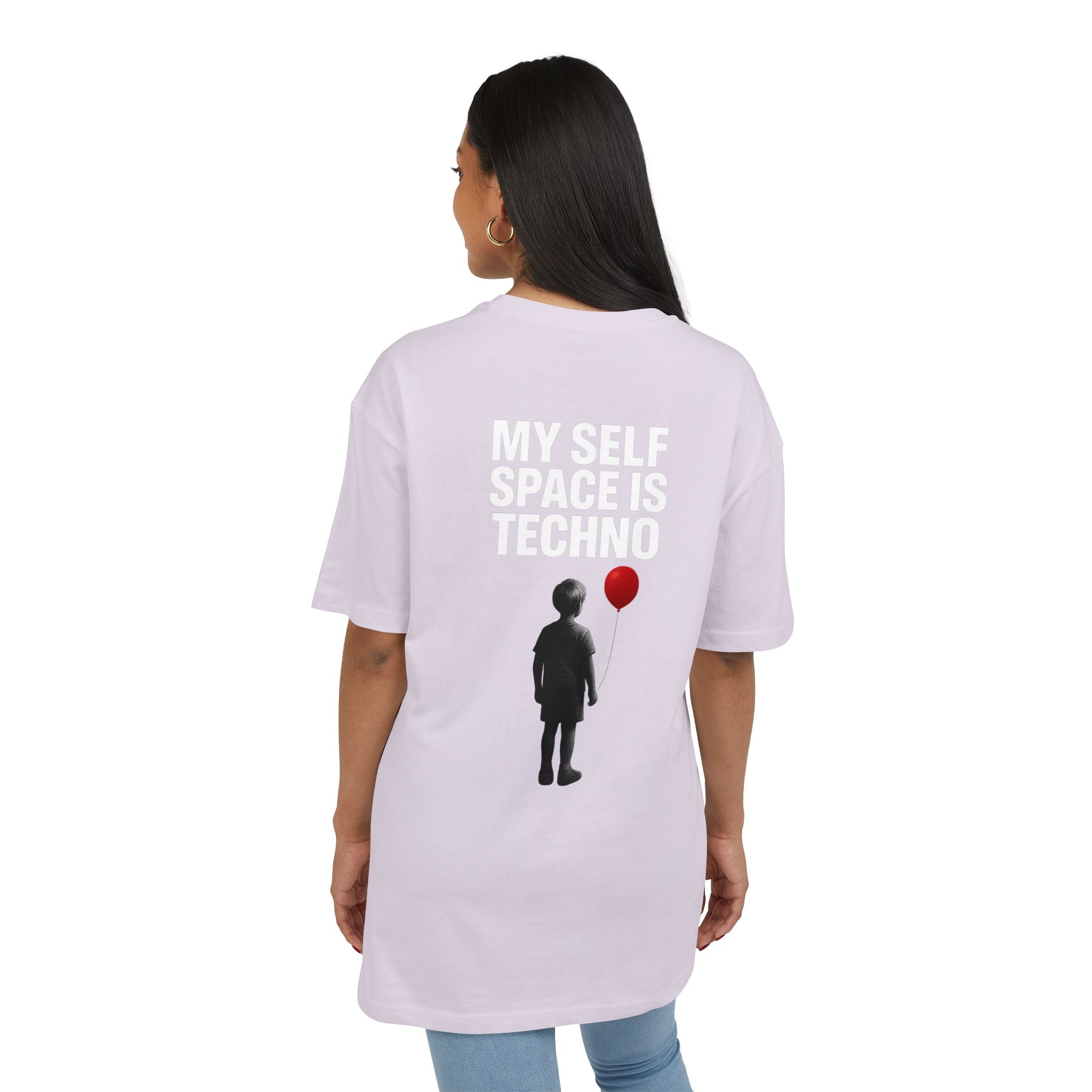 Unisex Techno Rave Tee | Oversized Shirt for Festival Vibes, Streetwear, Gift for Music Lovers, Casual Summer Top, Unique Artwear