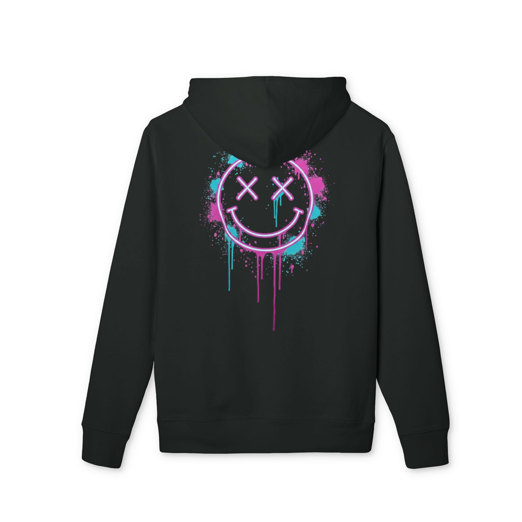 Graffiti Drip Smiley Hoodie