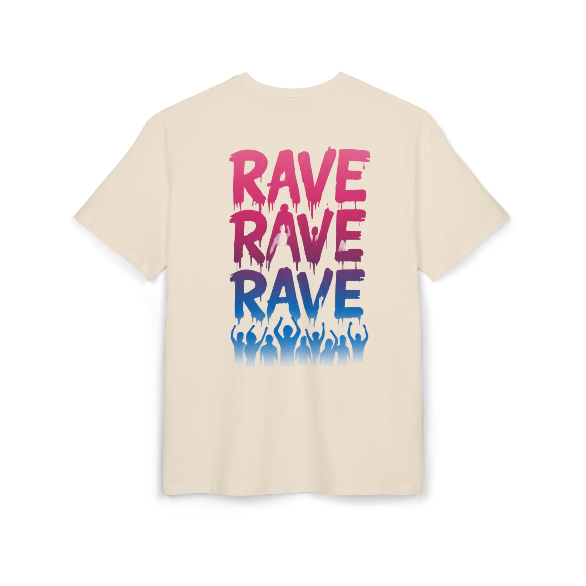 Rave-Inspired Oversize Tee - EPAS Collection, Music Festival Shirt, Unisex Graphic Tee, Streetwear, Party Attire, Rave Wear