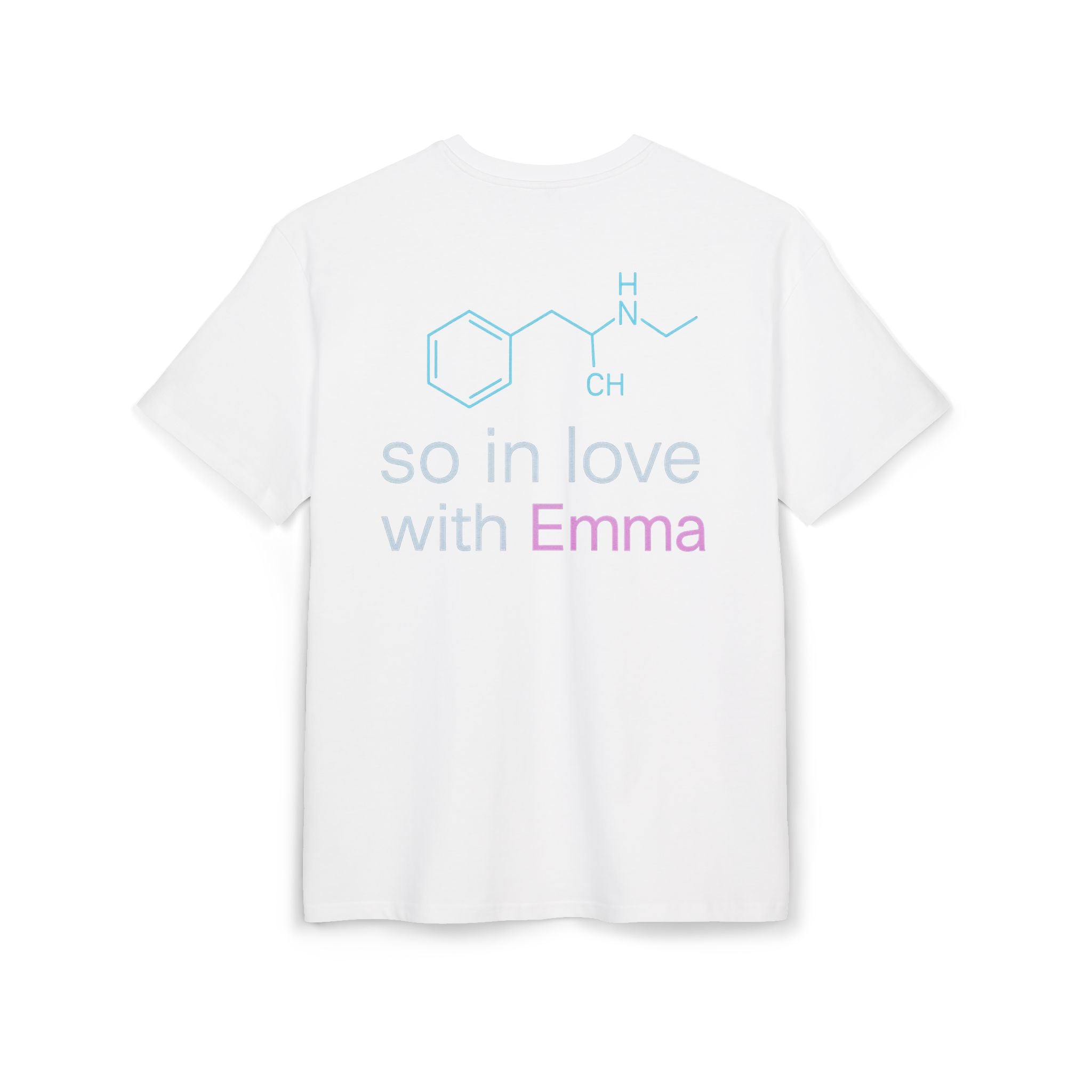 Unisex Heavy Oversize Tee - Ravewear, Casual Streetwear, Love Chemistry Tee, Gift for Couples, Fun Graphic T-Shirt