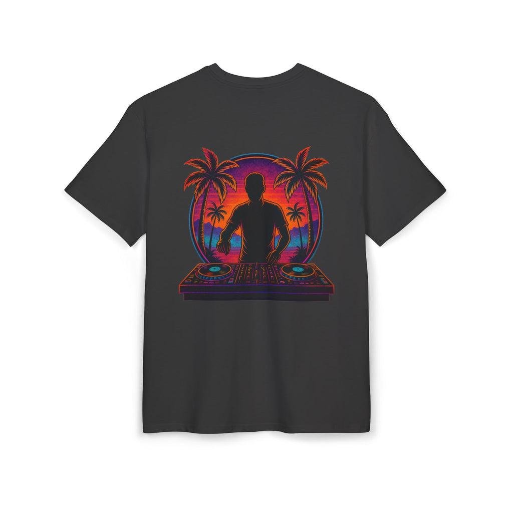Vibrant Rave T-Shirt, Unisex Heavy Oversize Tee, Festival Wear, Music Lover Gift, Colorful Summer Top, EDM Apparel, Party Shirt