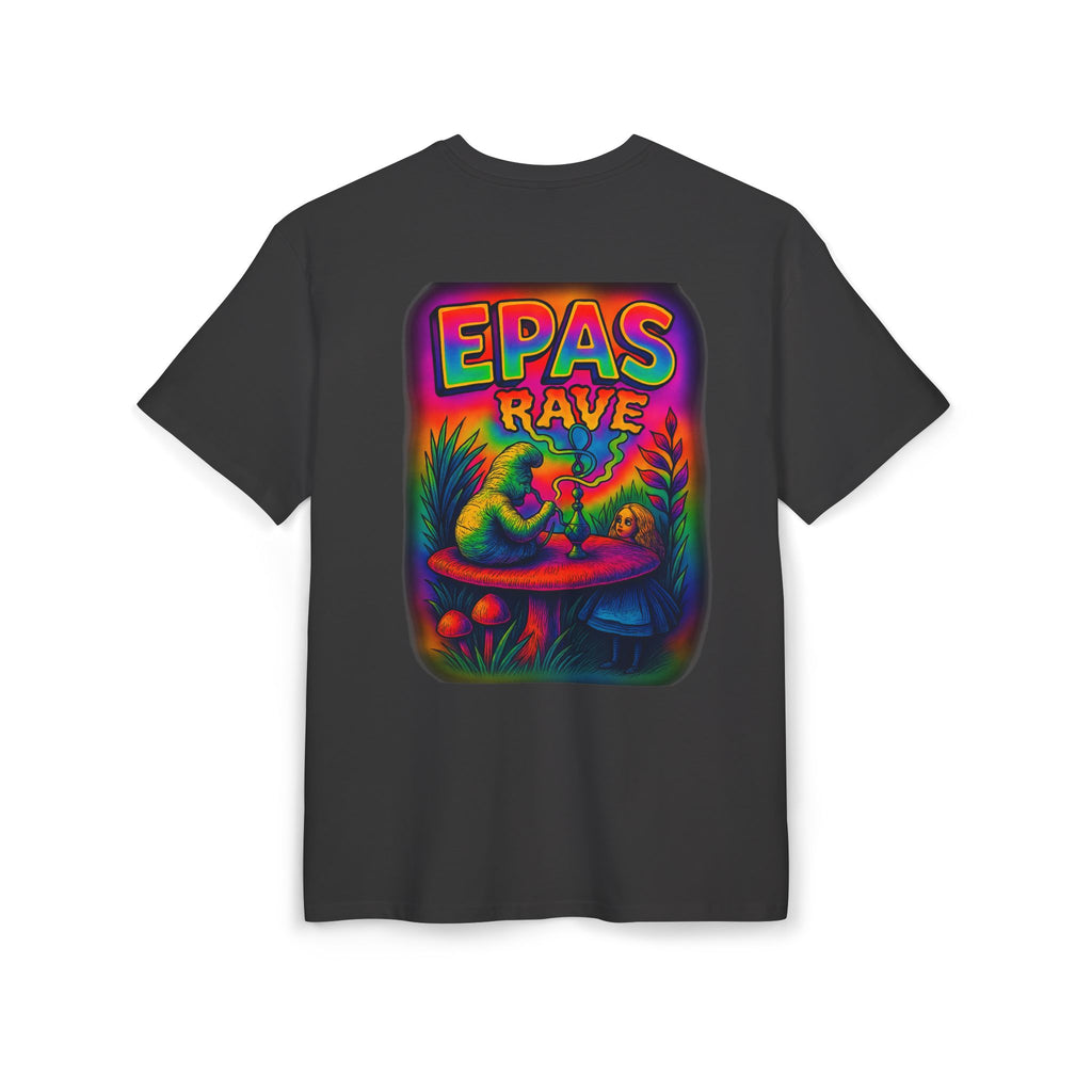 EPAS Rave Graphic Tee — Psychedelic Mushroom Oversized T-Shirt