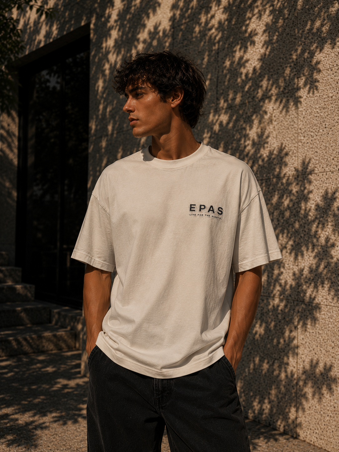 404 Reality Not Found Tee — Graphic Oversized White T-Shirt