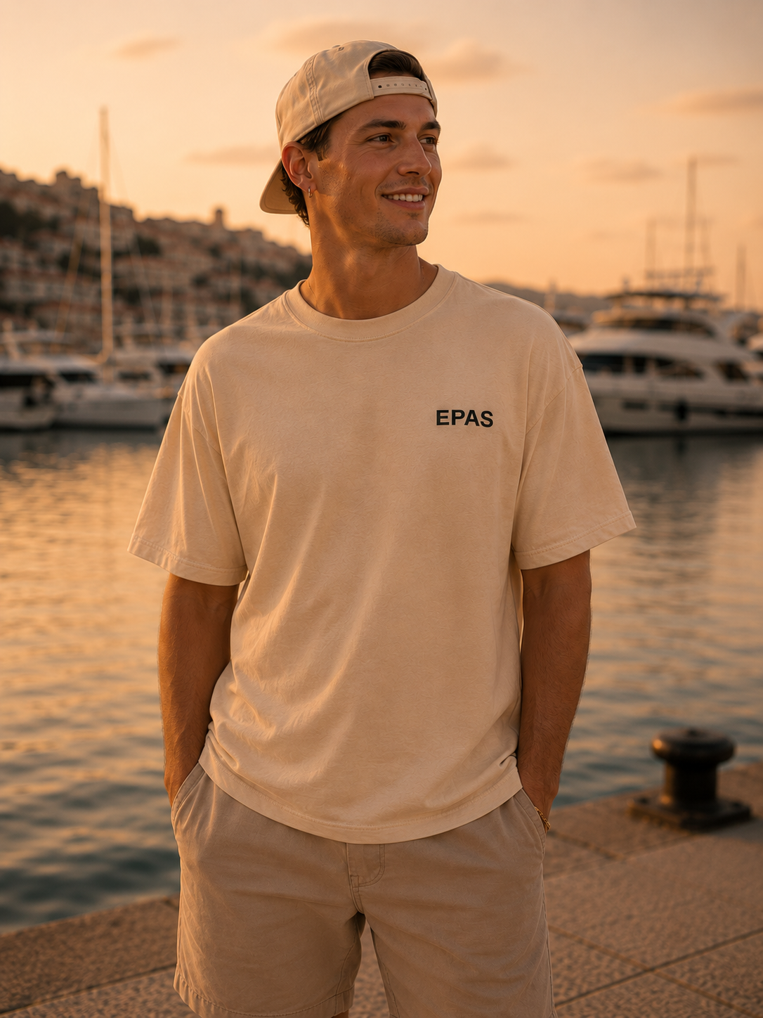 Afro House Cocktail Tee — EPAS Graphic Oversized T-Shirt