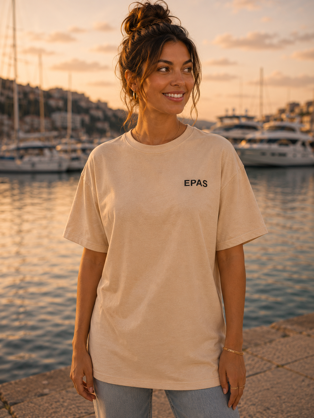 Afro House Cocktail Tee — EPAS Graphic Oversized T-Shirt