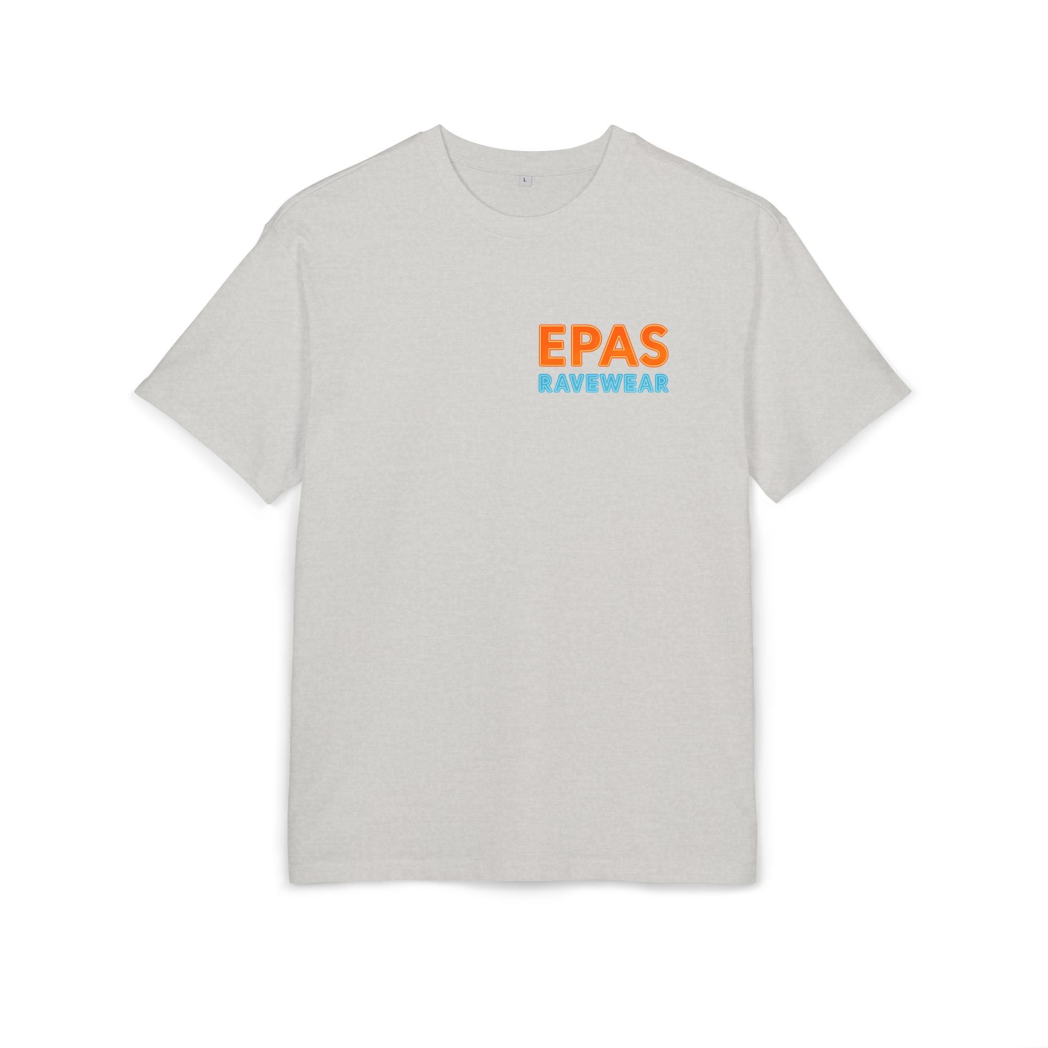 EPAS Ravewear Unisex Heavy Oversize Tee - Bass Statt Small Talk, Streetwear, Festival Fashion, Comfortable Tee, Music Lover Gift