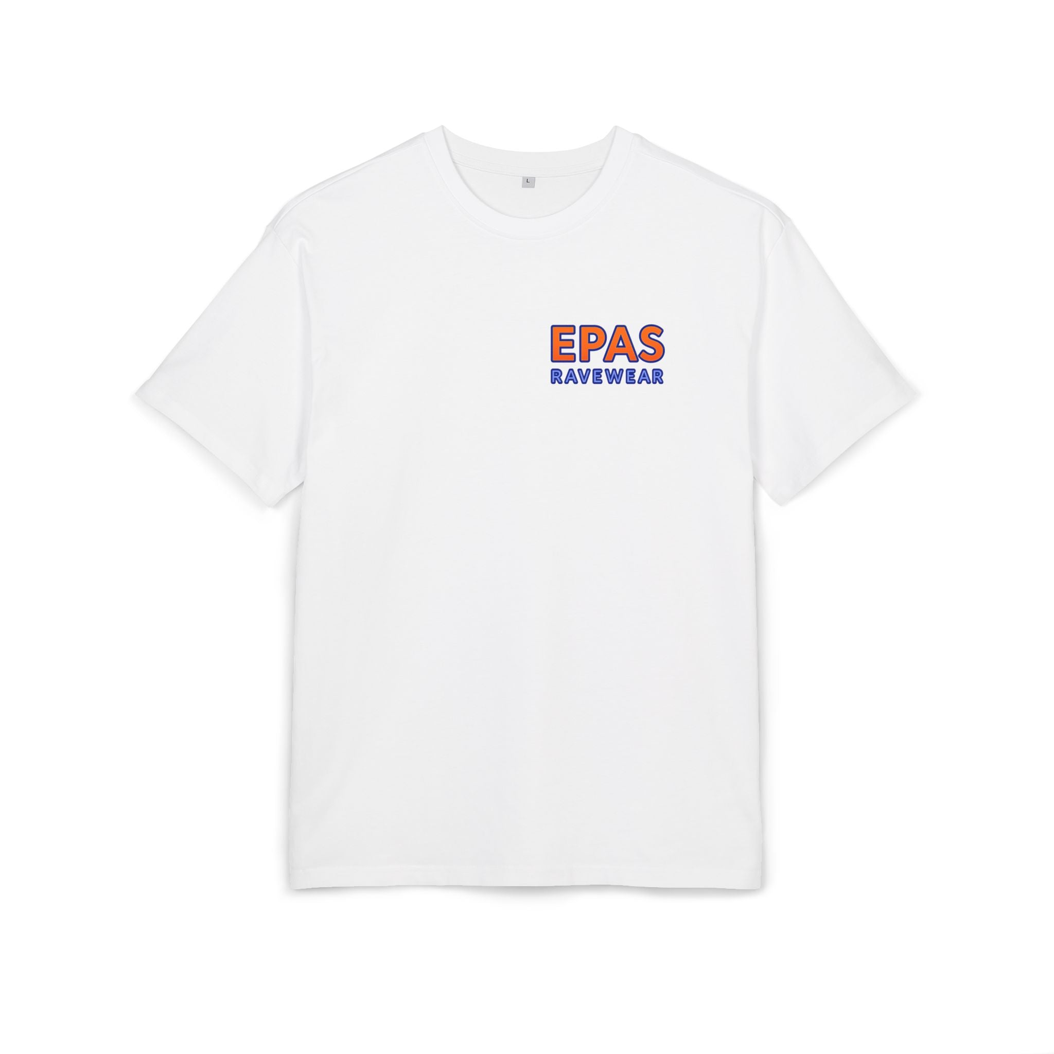 Trendy Rave Oversized Tee - EPAS Ravewear, Party Apparel, Festival Shirt, Unisex Graphic Tee, Dance Event Outfit