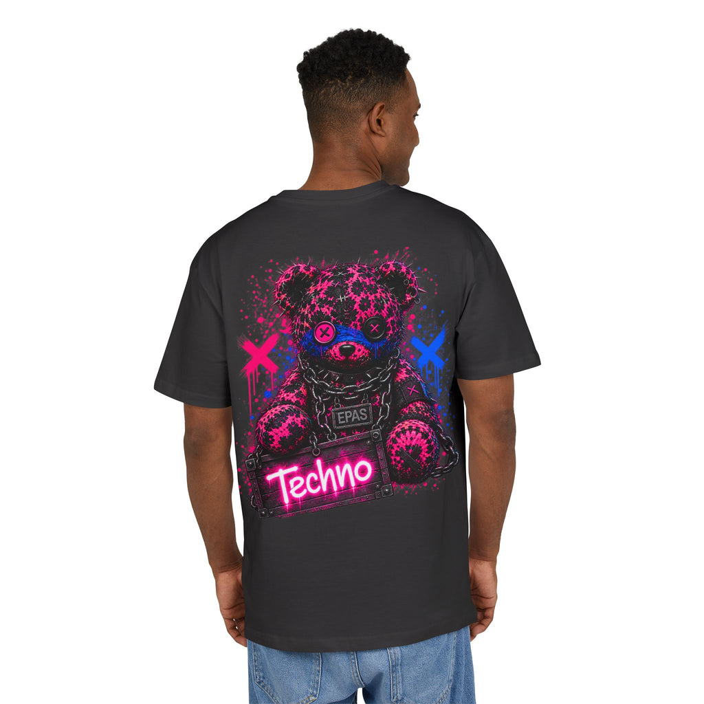 Techno Teddy Oversized Tee