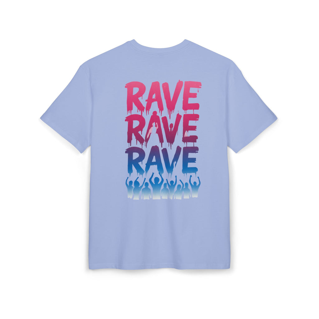 Rave-Inspired Oversize Tee - EPAS Collection, Music Festival Shirt, Unisex Graphic Tee, Streetwear, Party Attire, Rave Wear