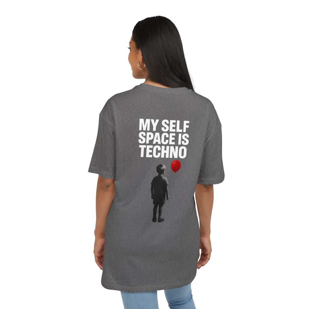 Unisex Techno Rave Tee | Oversized Shirt for Festival Vibes, Streetwear, Gift for Music Lovers, Casual Summer Top, Unique Artwear