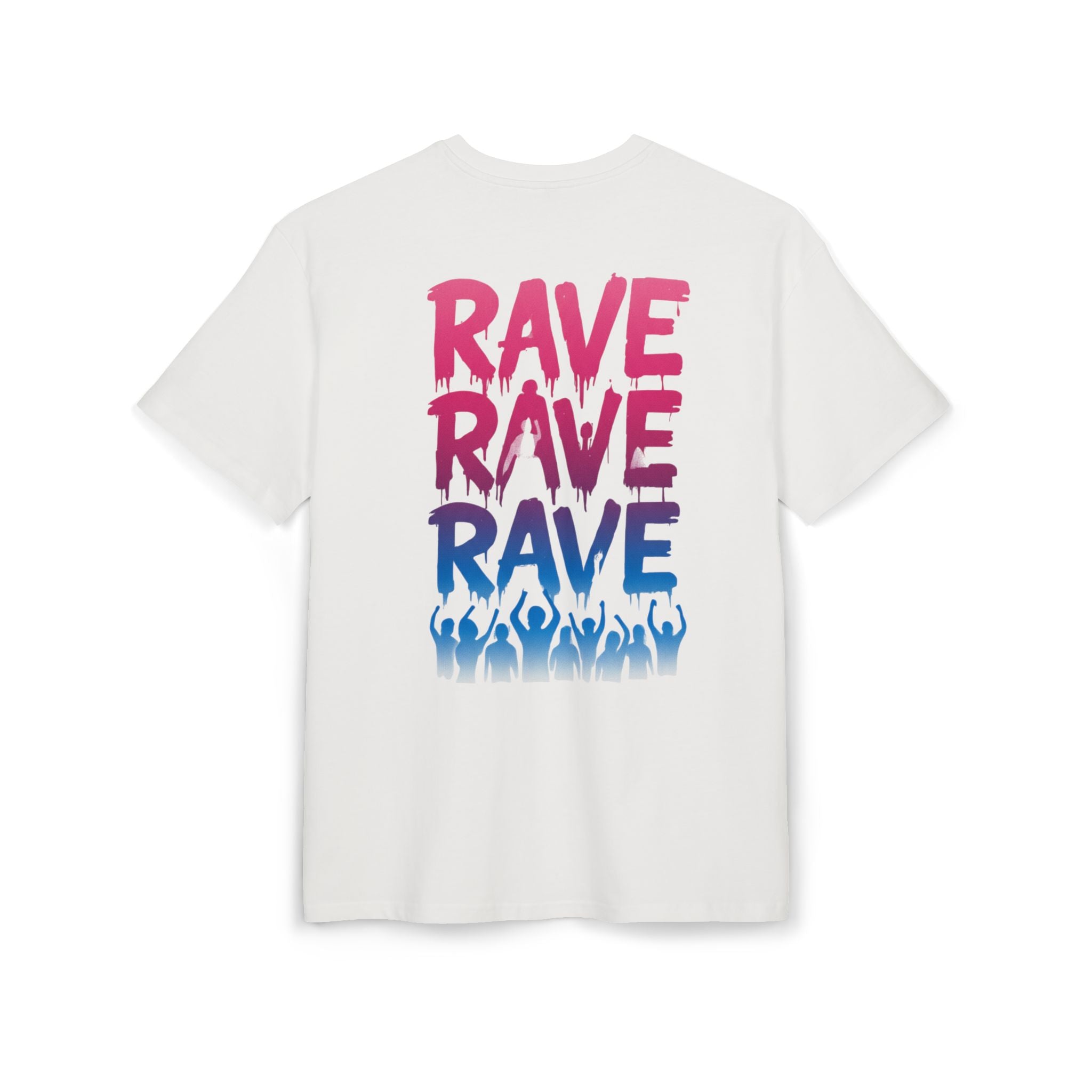 Rave-Inspired Oversize Tee - EPAS Collection, Music Festival Shirt, Unisex Graphic Tee, Streetwear, Party Attire, Rave Wear