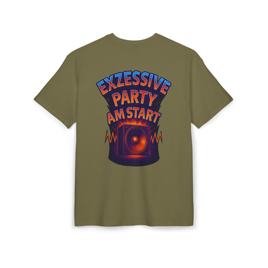 Trendy Rave Oversized Tee - EPAS Ravewear, Party Apparel, Festival Shirt, Unisex Graphic Tee, Dance Event Outfit