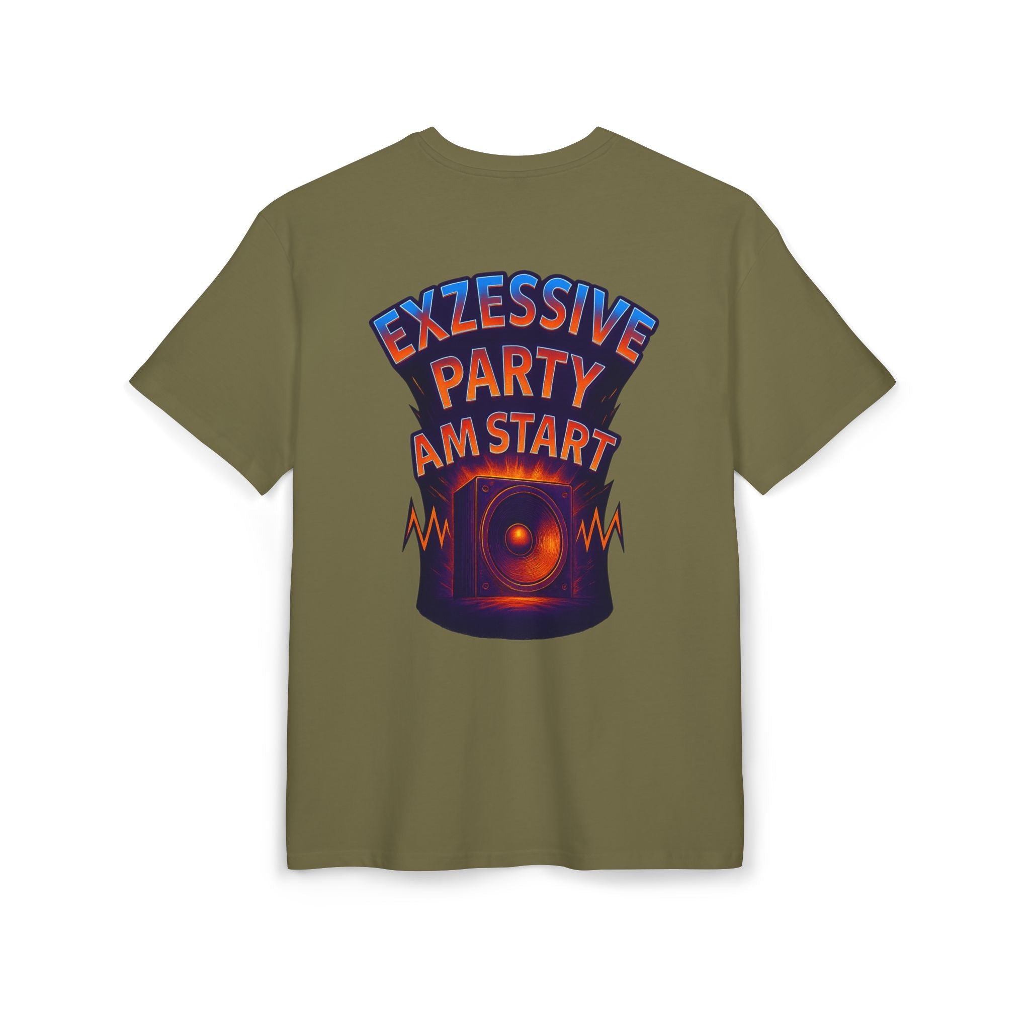 Trendy Rave Oversized Tee - EPAS Ravewear, Party Apparel, Festival Shirt, Unisex Graphic Tee, Dance Event Outfit
