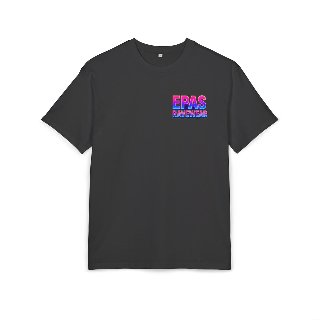 Vibrant Rave T-Shirt, Unisex Heavy Oversize Tee, Festival Wear, Music Lover Gift, Colorful Summer Top, EDM Apparel, Party Shirt