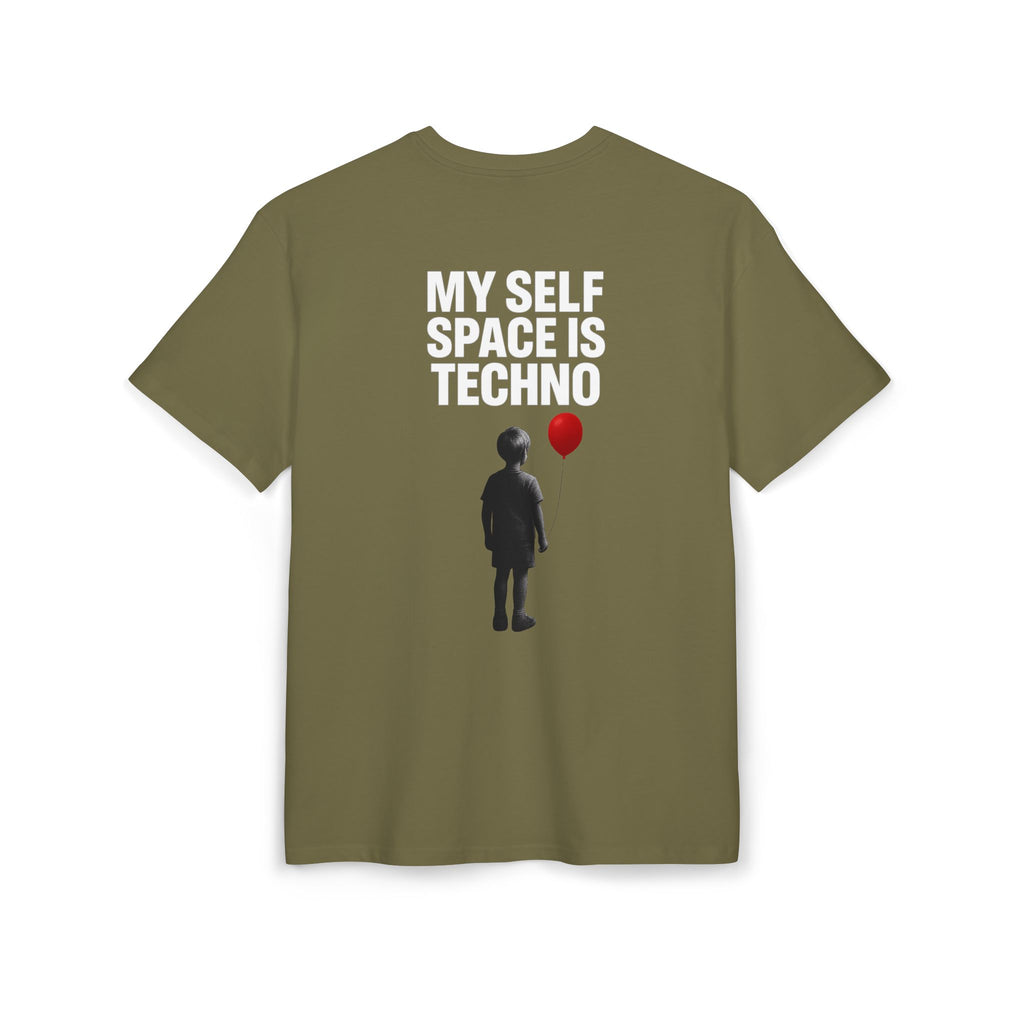 Unisex Techno Rave Tee | Oversized Shirt for Festival Vibes, Streetwear, Gift for Music Lovers, Casual Summer Top, Unique Artwear