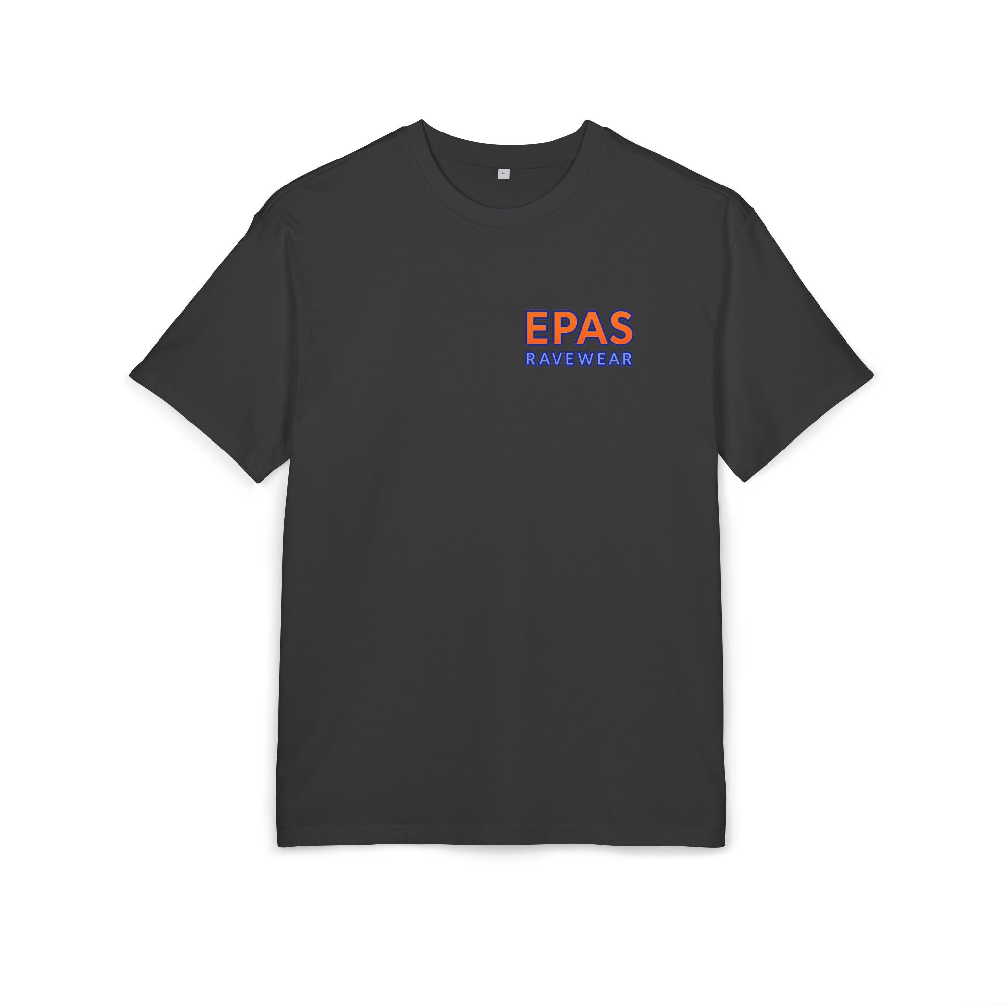 Trendy Rave Oversized Tee - EPAS Ravewear, Party Apparel, Festival Shirt, Unisex Graphic Tee, Dance Event Outfit