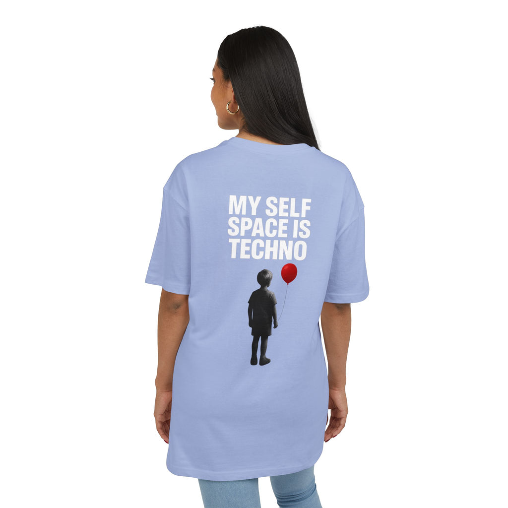 Unisex Techno Rave Tee | Oversized Shirt for Festival Vibes, Streetwear, Gift for Music Lovers, Casual Summer Top, Unique Artwear
