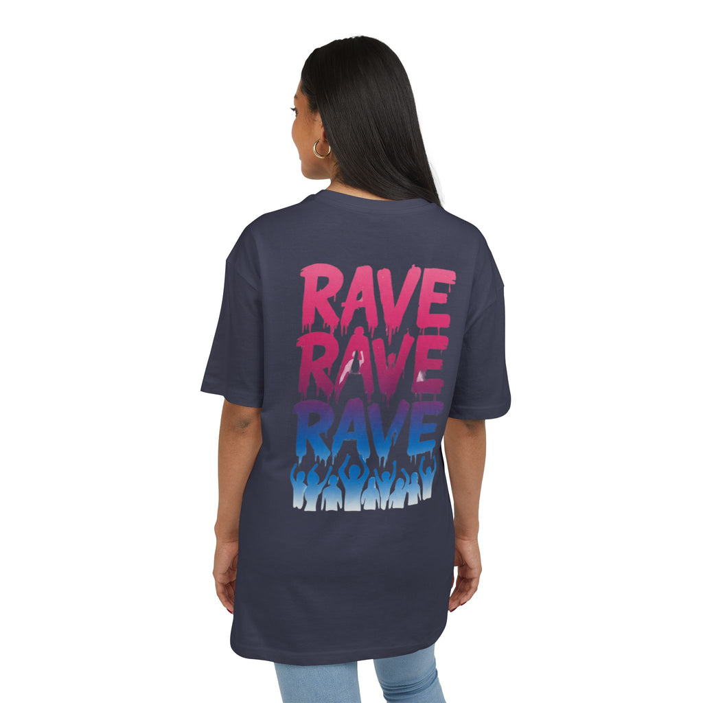Rave-Inspired Oversize Tee - EPAS Collection, Music Festival Shirt, Unisex Graphic Tee, Streetwear, Party Attire, Rave Wear