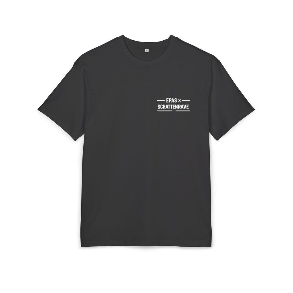 Schattenrave 740 Graphic Tee — Retro Dolphin Surfback Oversized T-Shirt