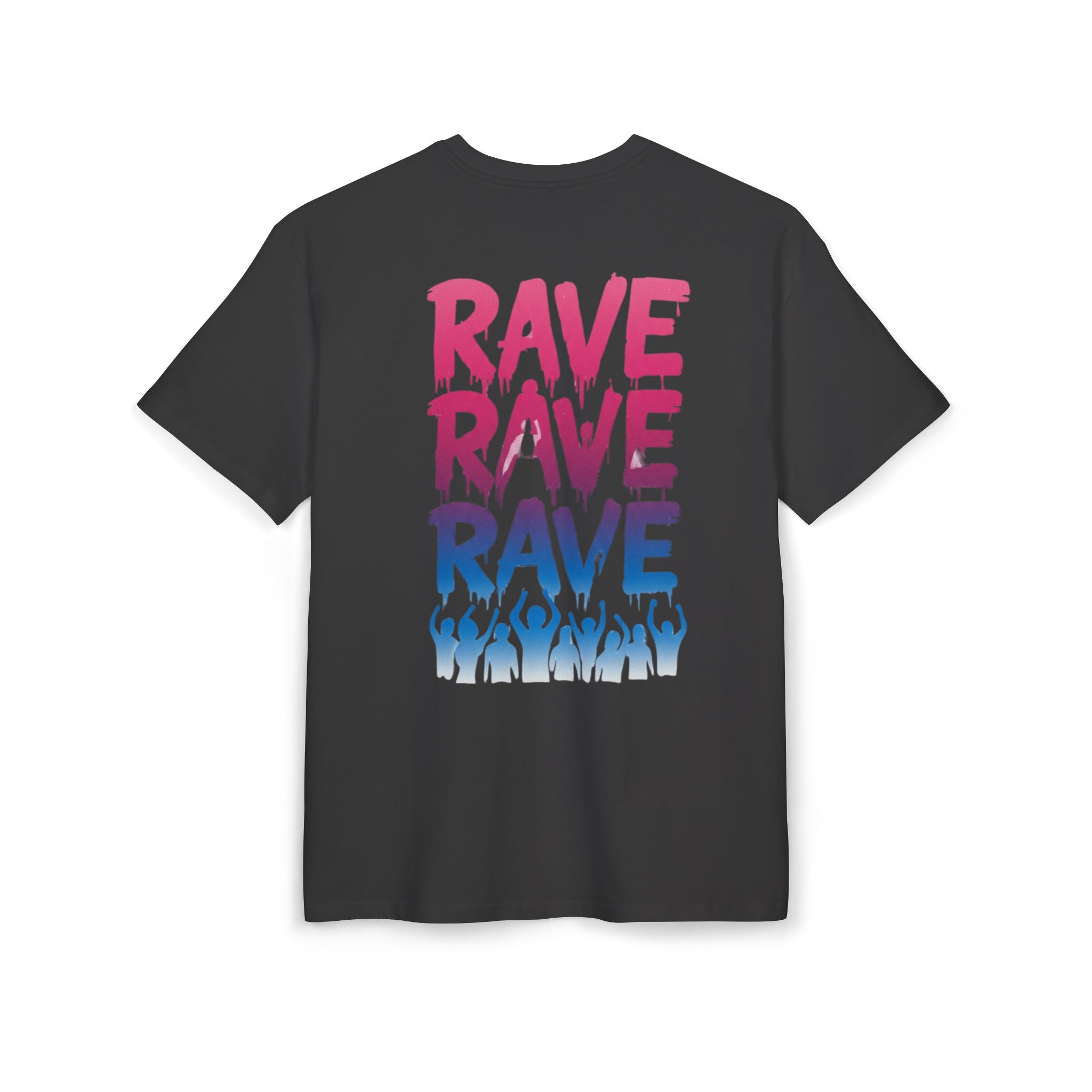Rave-Inspired Oversize Tee - EPAS Collection, Music Festival Shirt, Unisex Graphic Tee, Streetwear, Party Attire, Rave Wear