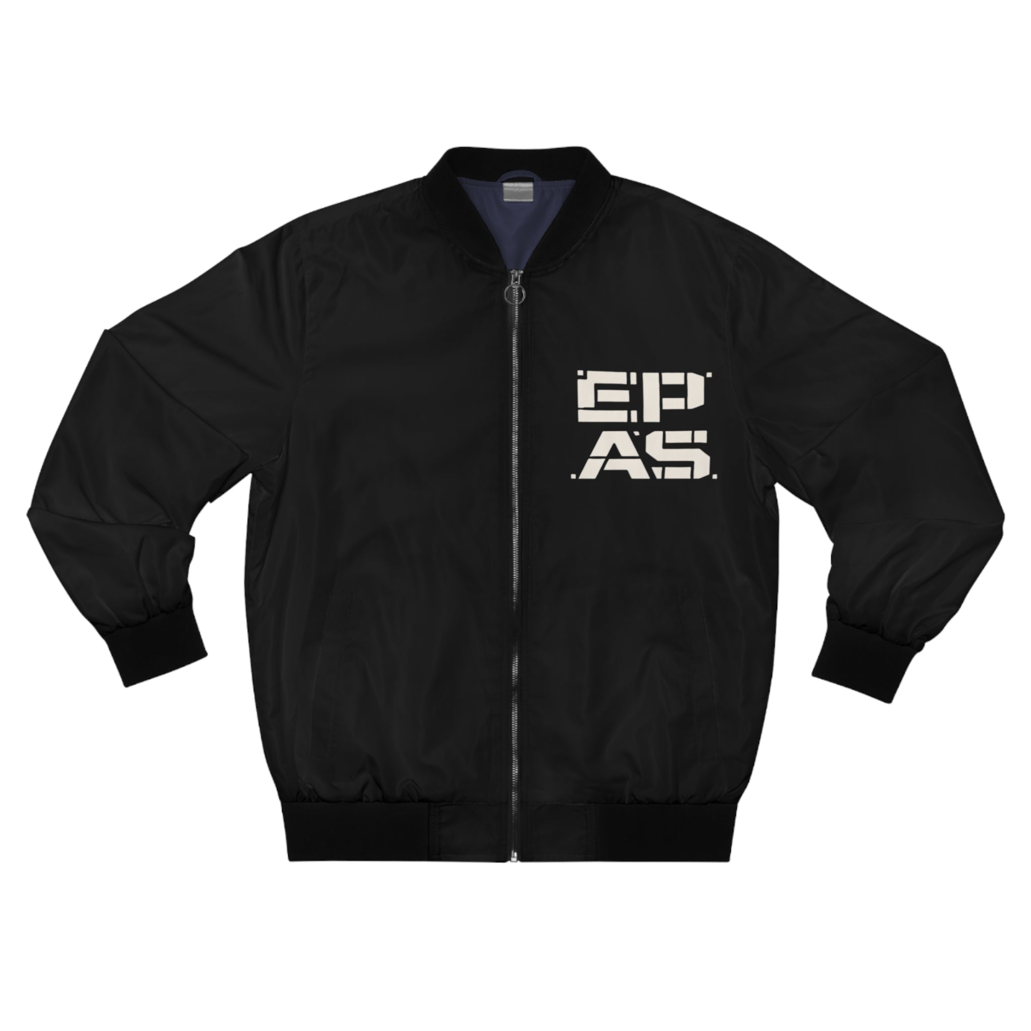 Horror Face Bomber Jacket — ’140 BPM’ Gothic Graphic Men’s Bomber