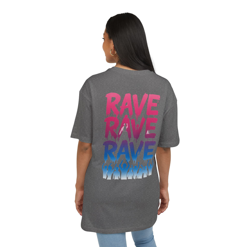 Rave-Inspired Oversize Tee - EPAS Collection, Music Festival Shirt, Unisex Graphic Tee, Streetwear, Party Attire, Rave Wear