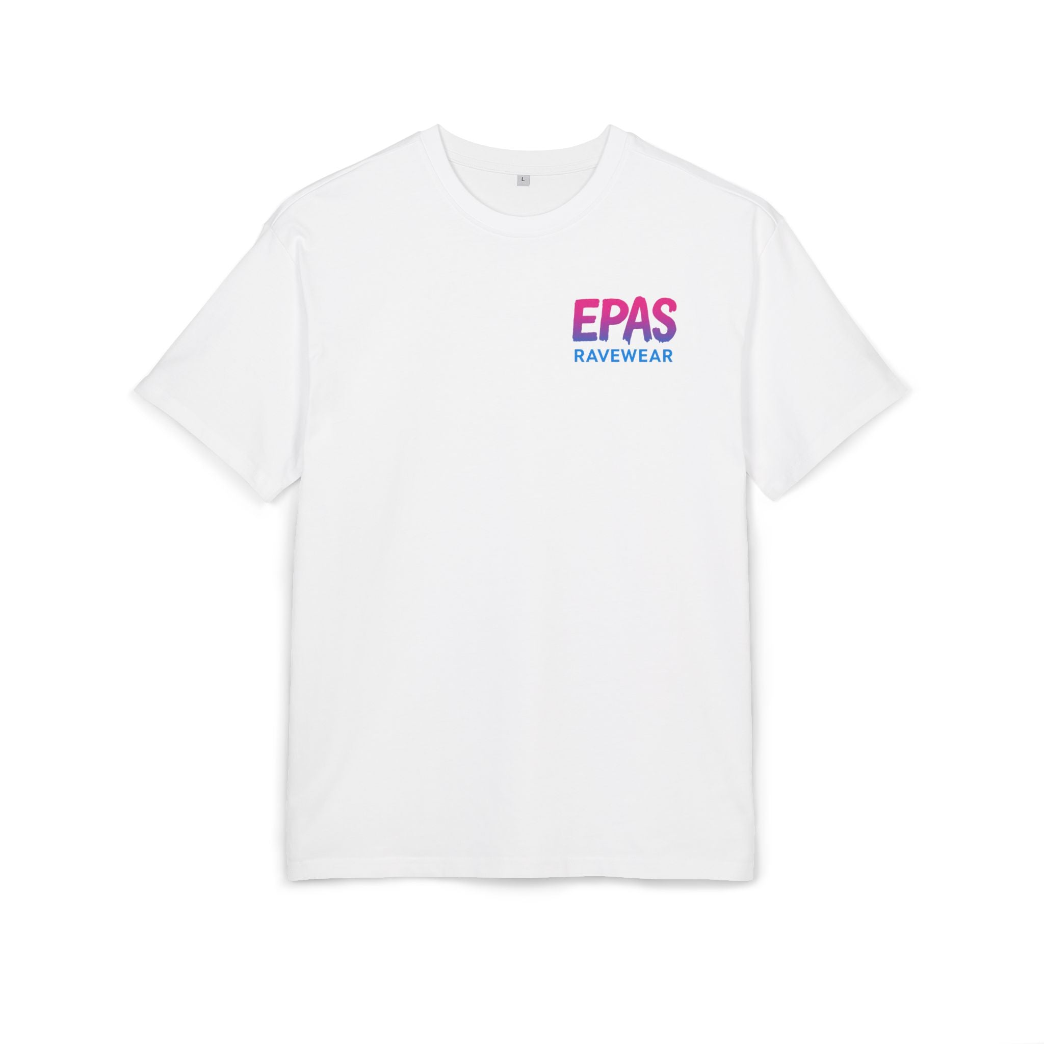 Rave-Inspired Oversize Tee - EPAS Collection, Music Festival Shirt, Unisex Graphic Tee, Streetwear, Party Attire, Rave Wear