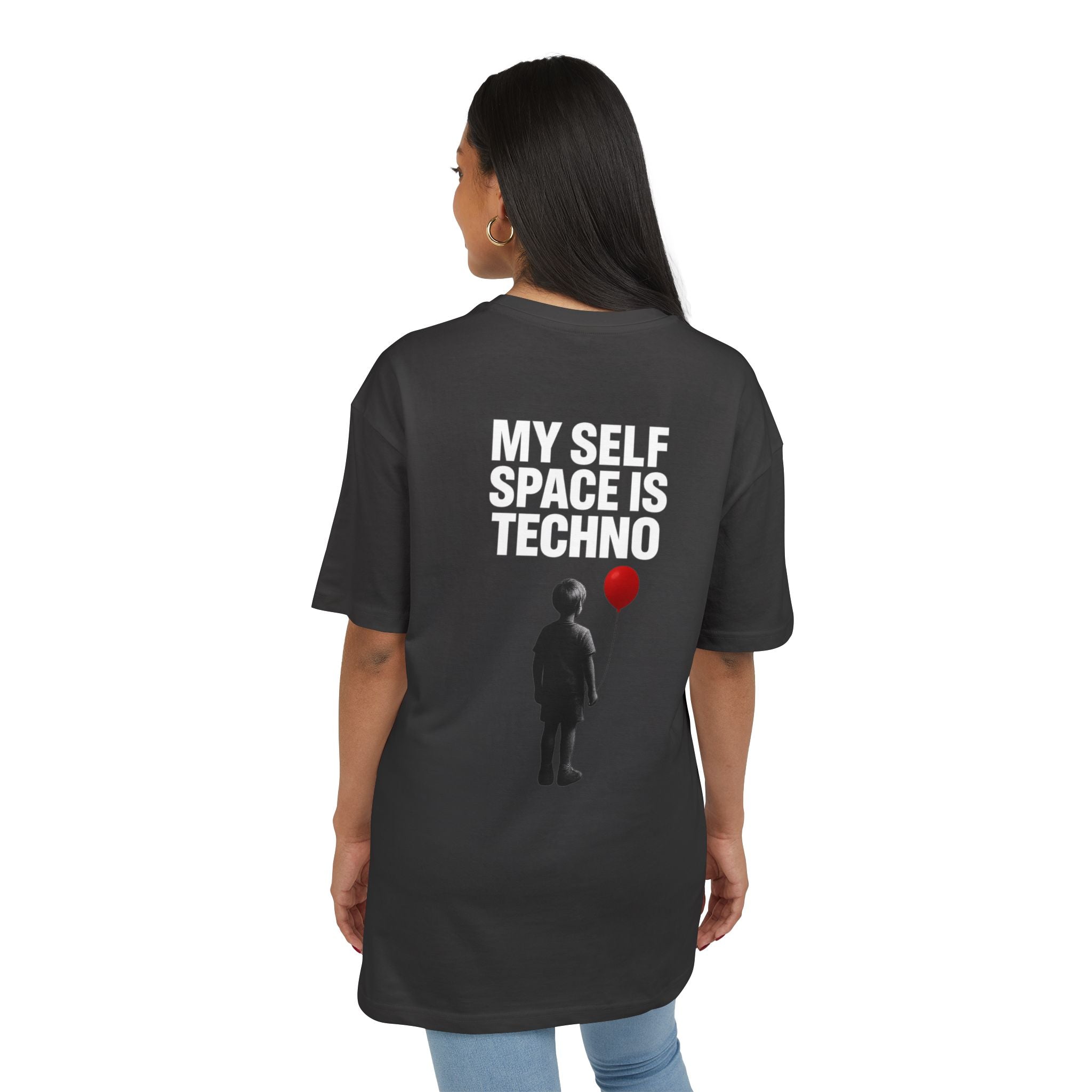 Unisex Techno Rave Tee | Oversized Shirt for Festival Vibes, Streetwear, Gift for Music Lovers, Casual Summer Top, Unique Artwear