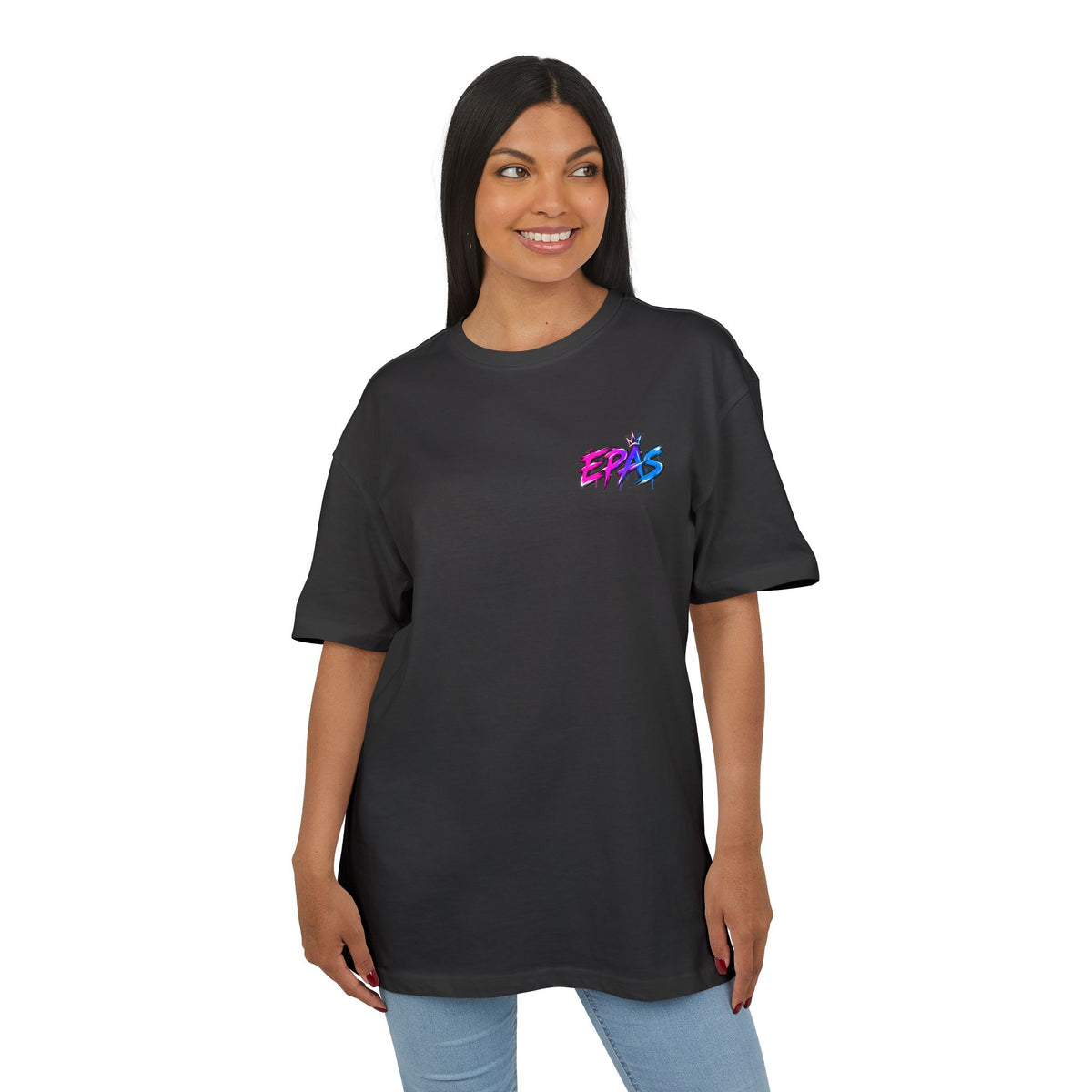 Rave Dirty Oversized Tee — Neon Teddy Graphic Festival T-Shirt