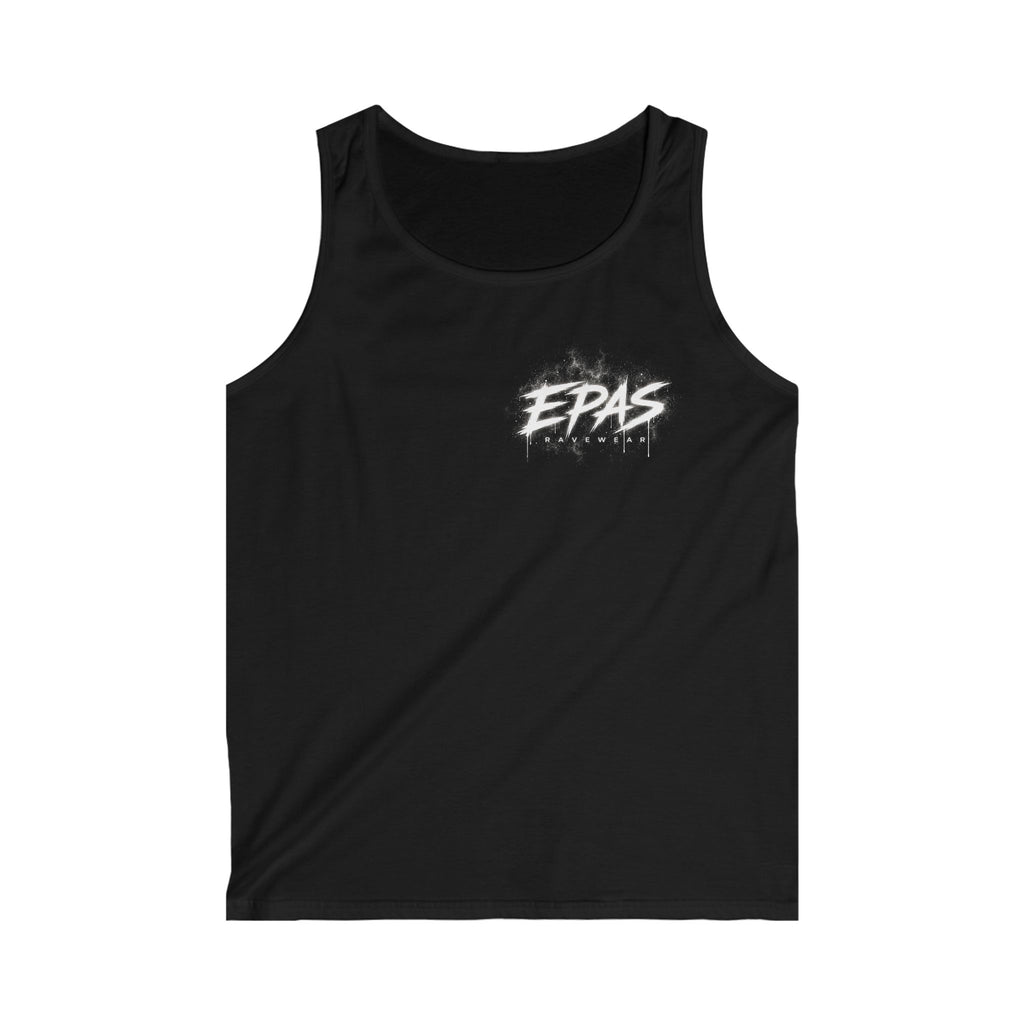 Techno Tank Top — "Ich bin nicht schüchtermick, ich bin Techno" Festival Music Tank