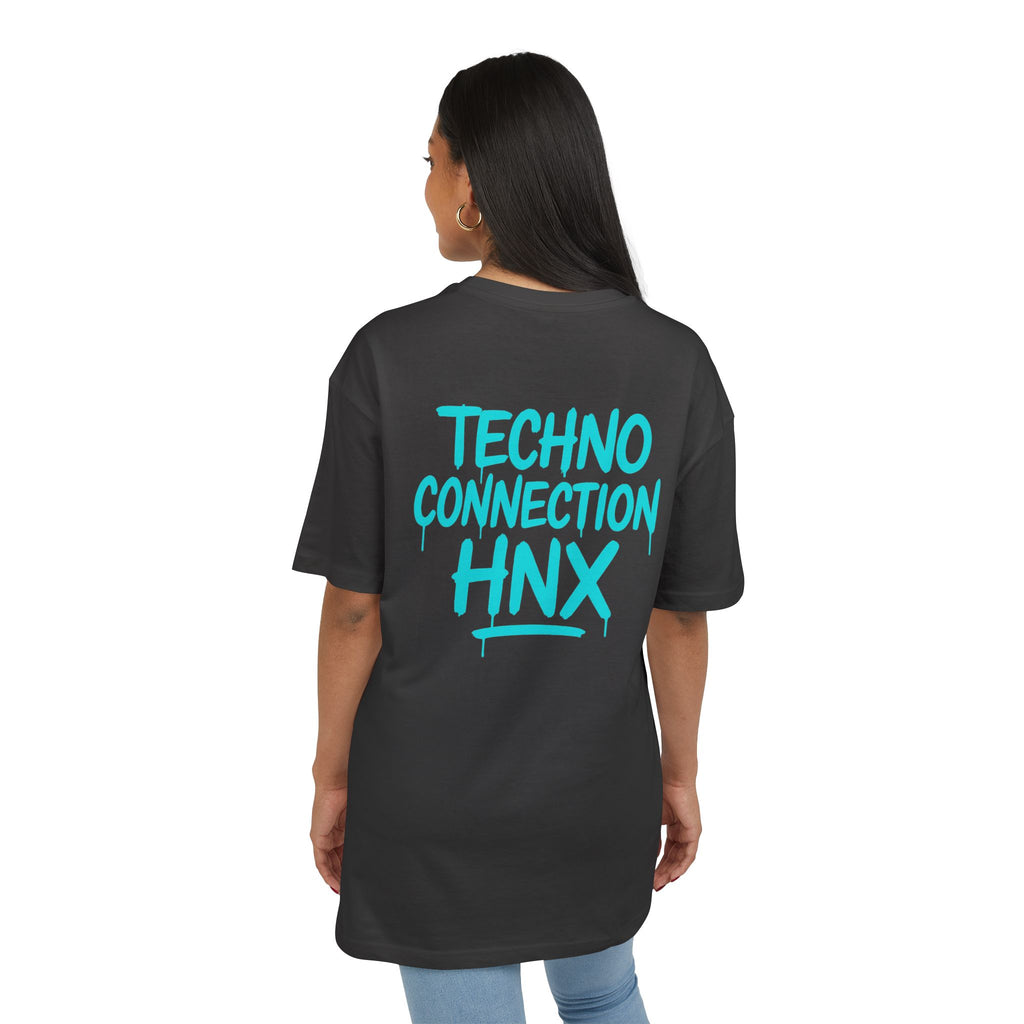 Techno Connection Oversize Tee - Rave Culture Streetwear
