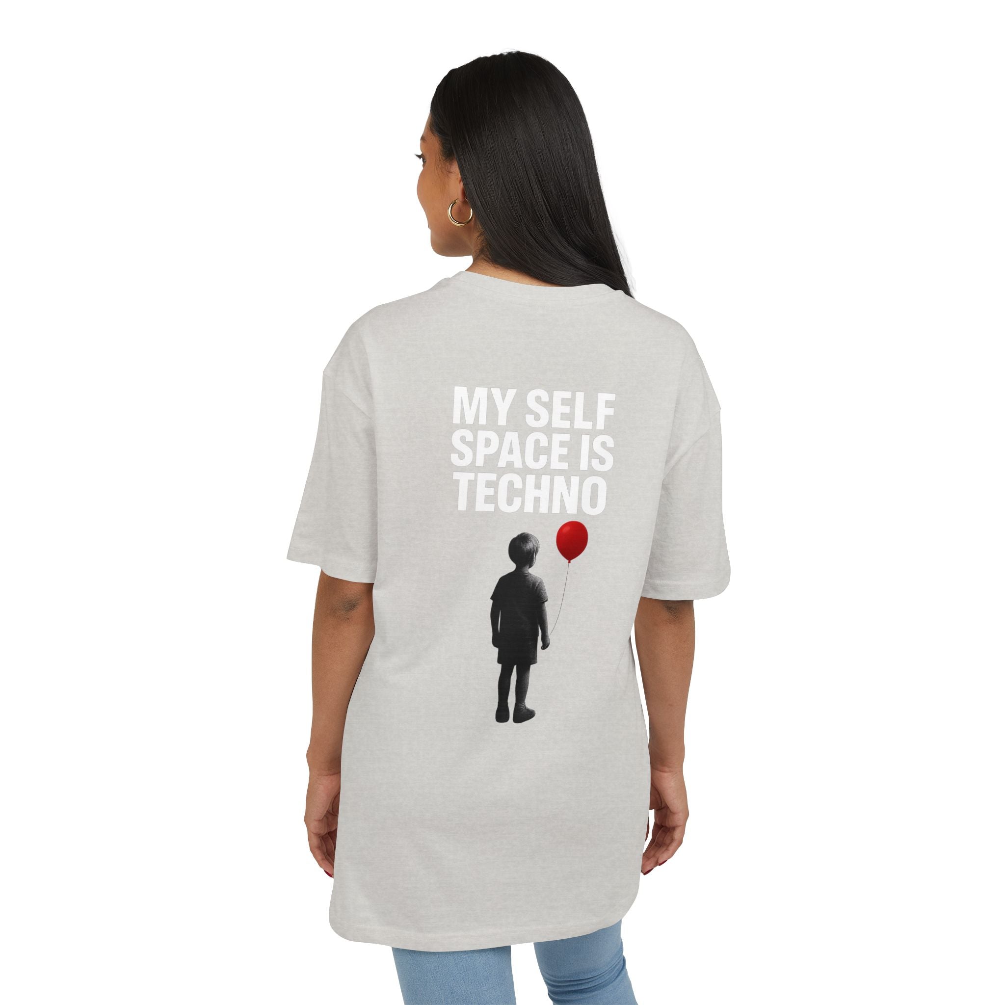 Unisex Techno Rave Tee | Oversized Shirt for Festival Vibes, Streetwear, Gift for Music Lovers, Casual Summer Top, Unique Artwear