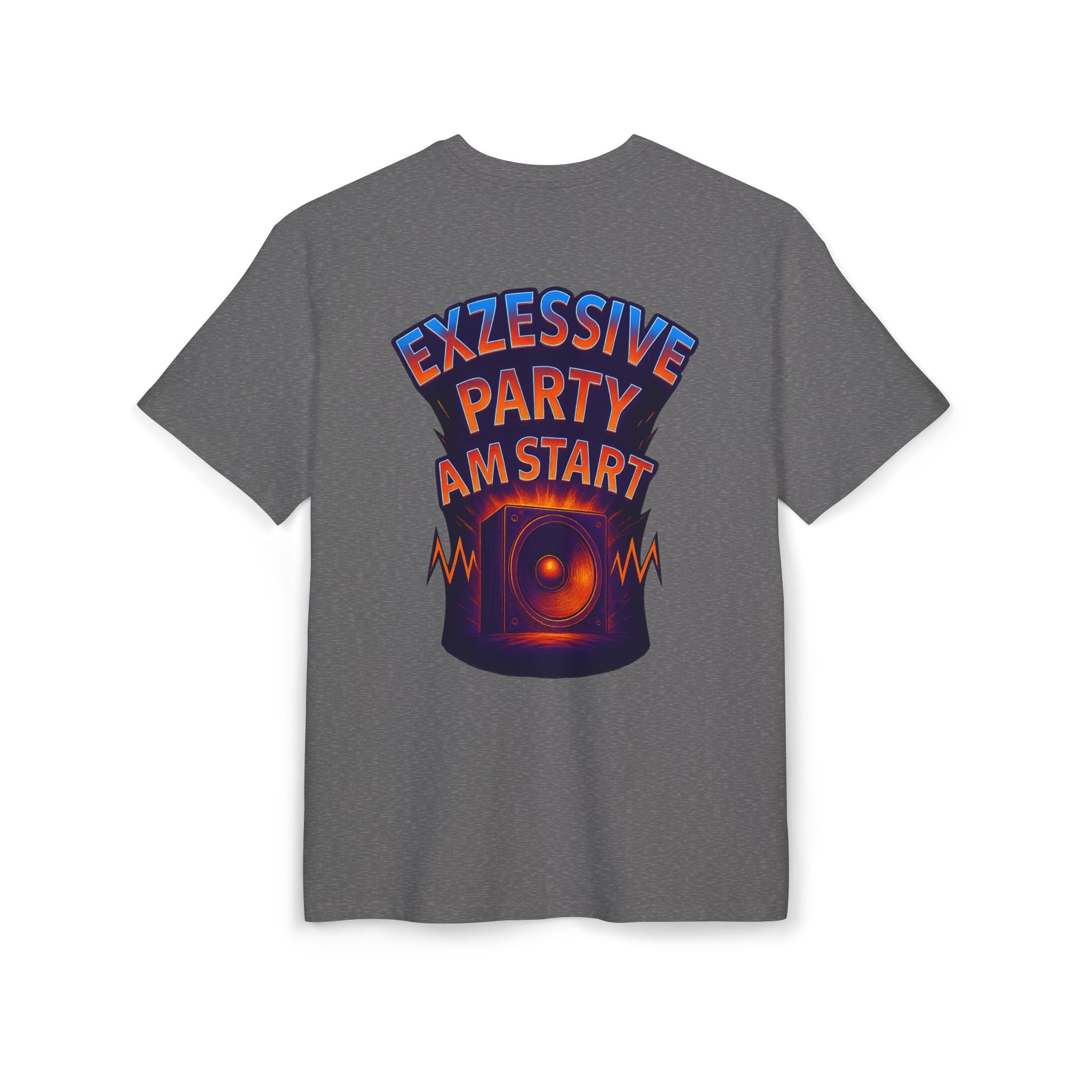 Trendy Rave Oversized Tee - EPAS Ravewear, Party Apparel, Festival Shirt, Unisex Graphic Tee, Dance Event Outfit