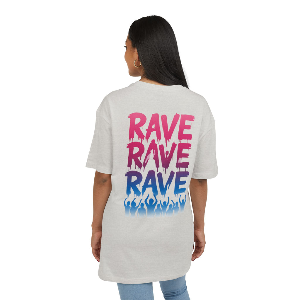 Rave-Inspired Oversize Tee - EPAS Collection, Music Festival Shirt, Unisex Graphic Tee, Streetwear, Party Attire, Rave Wear