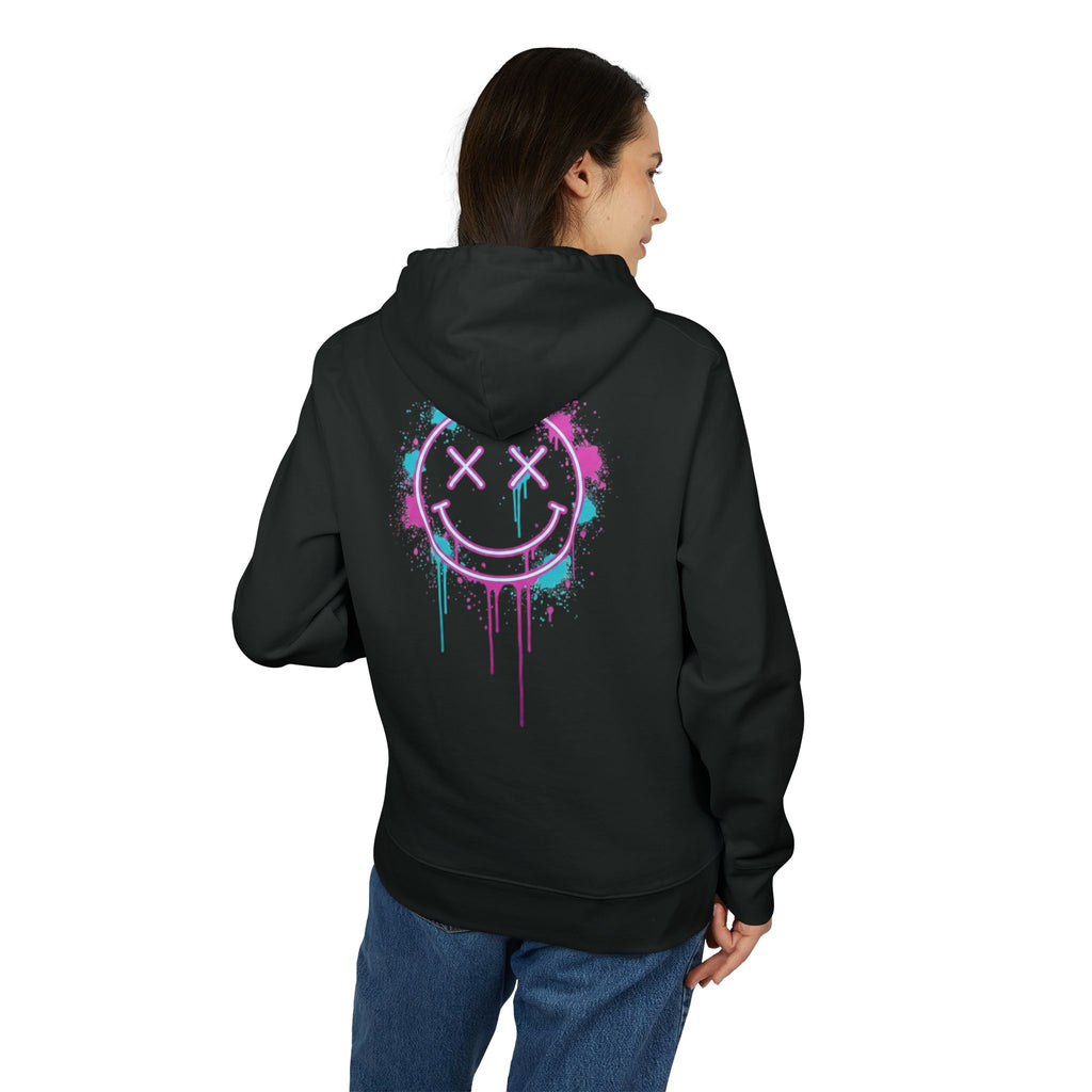 Graffiti Drip Smiley Hoodie