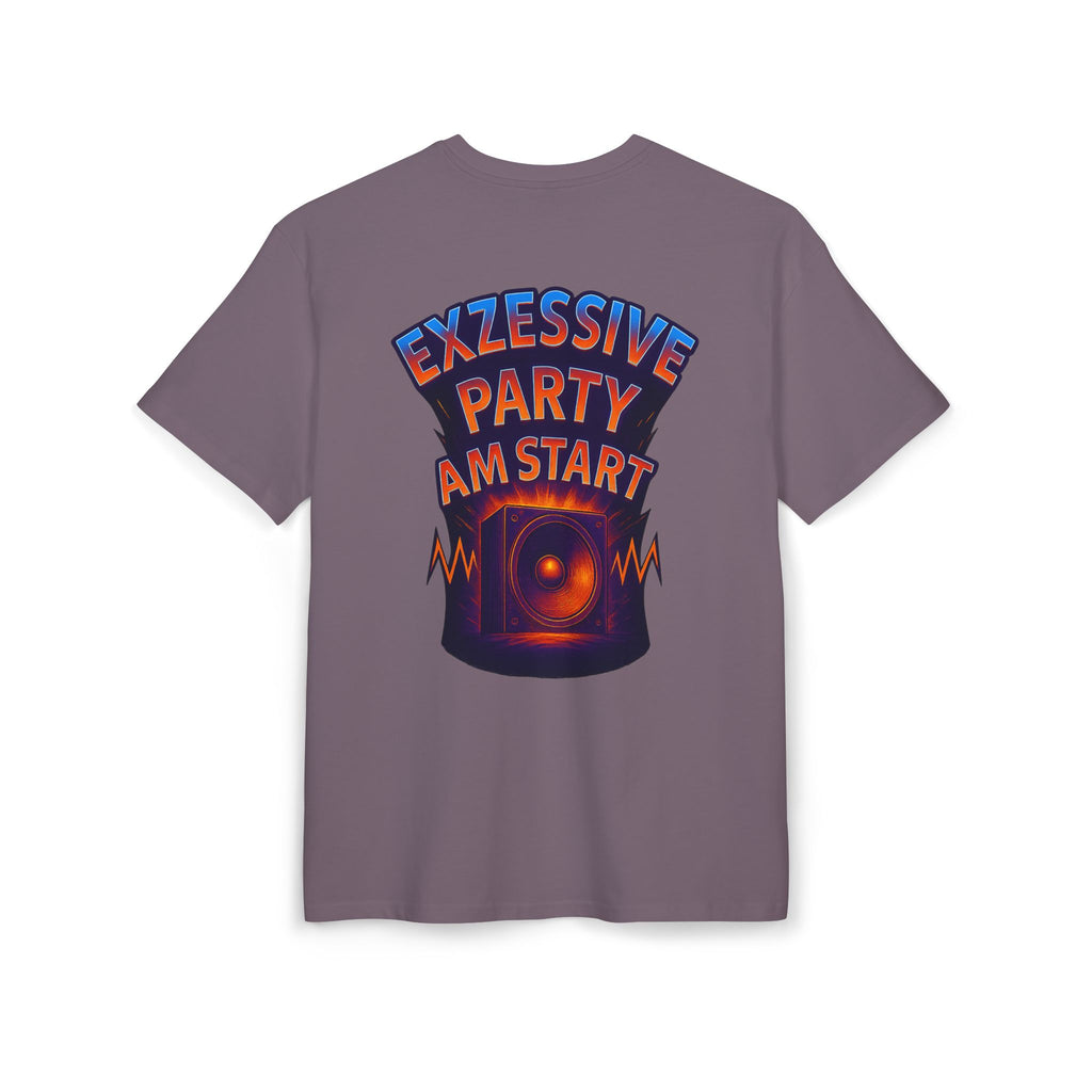 Trendy Rave Oversized Tee - EPAS Ravewear, Party Apparel, Festival Shirt, Unisex Graphic Tee, Dance Event Outfit
