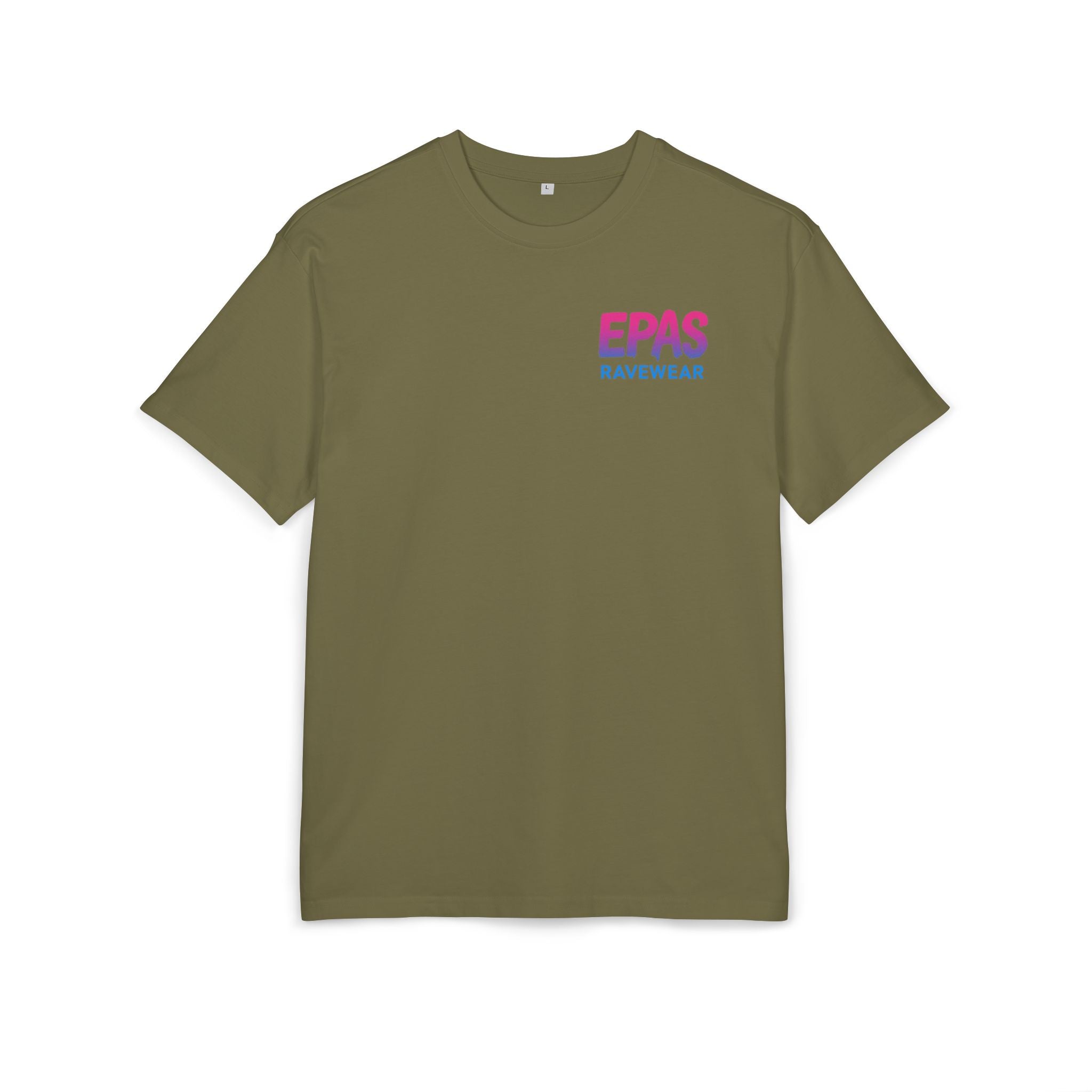 Rave-Inspired Oversize Tee - EPAS Collection, Music Festival Shirt, Unisex Graphic Tee, Streetwear, Party Attire, Rave Wear