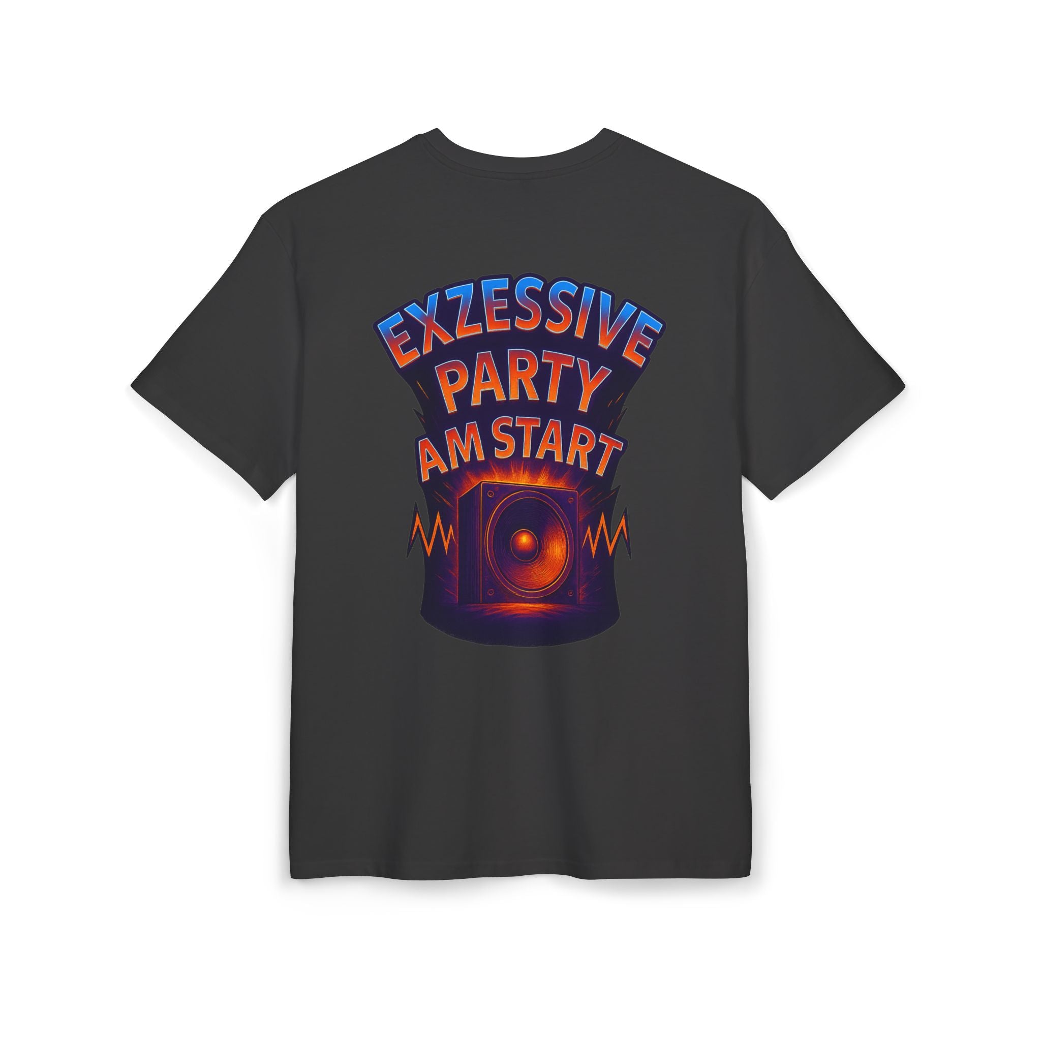 Trendy Rave Oversized Tee - EPAS Ravewear, Party Apparel, Festival Shirt, Unisex Graphic Tee, Dance Event Outfit